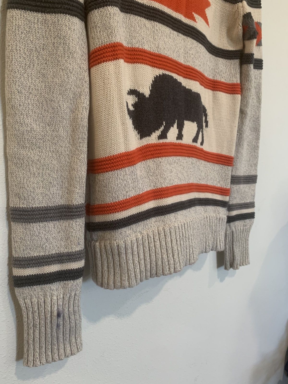 Superdry Superdry Buffalo Knit Zip Up Sweater Size US S / EU 44-46 / 1 - 6 Thumbnail