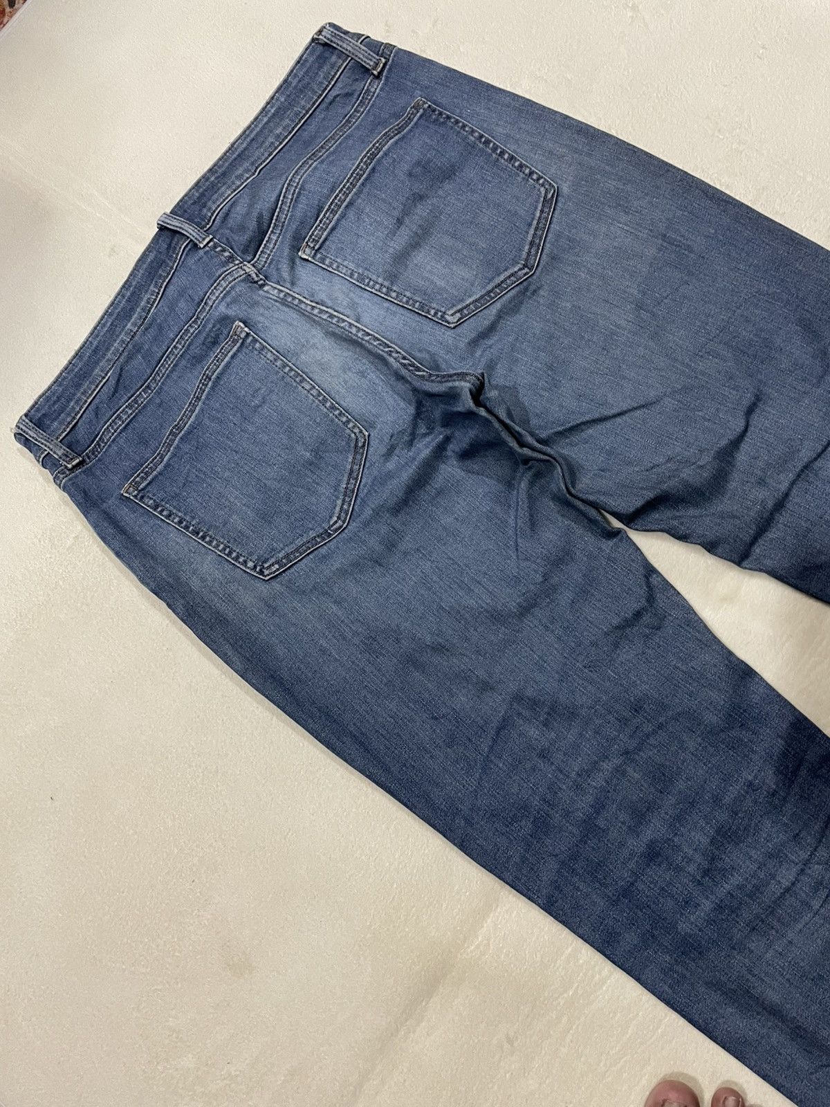 Uniqlo Vintage Uniqlo Skinny Distressed Mudwash Denim Jeans Size US 35 - 17 Thumbnail