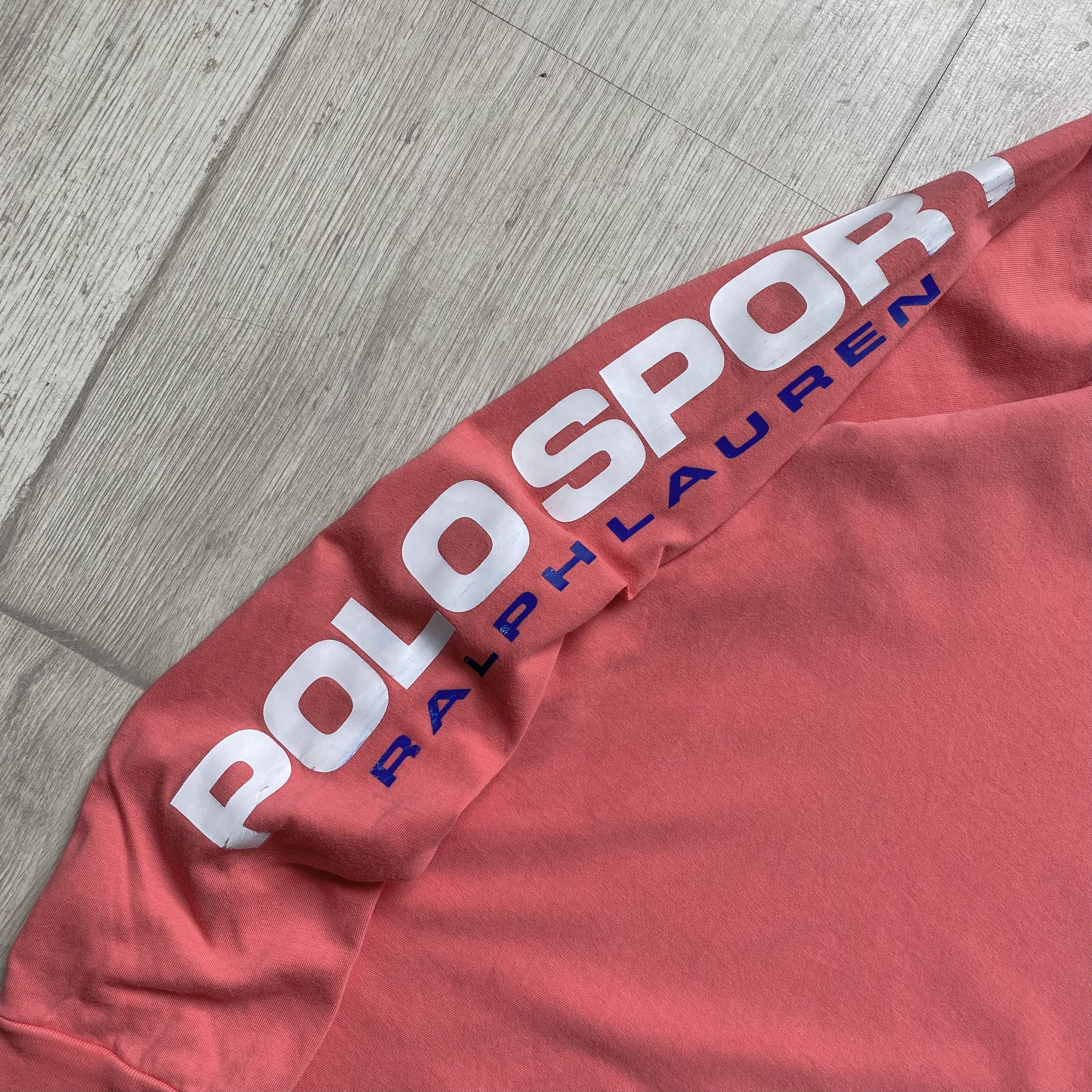 Polo Ralph Lauren Polo Ralph Laren Sport Long sleeve tee big logo Size US XS / EU 42 / 0 - 5 Thumbnail
