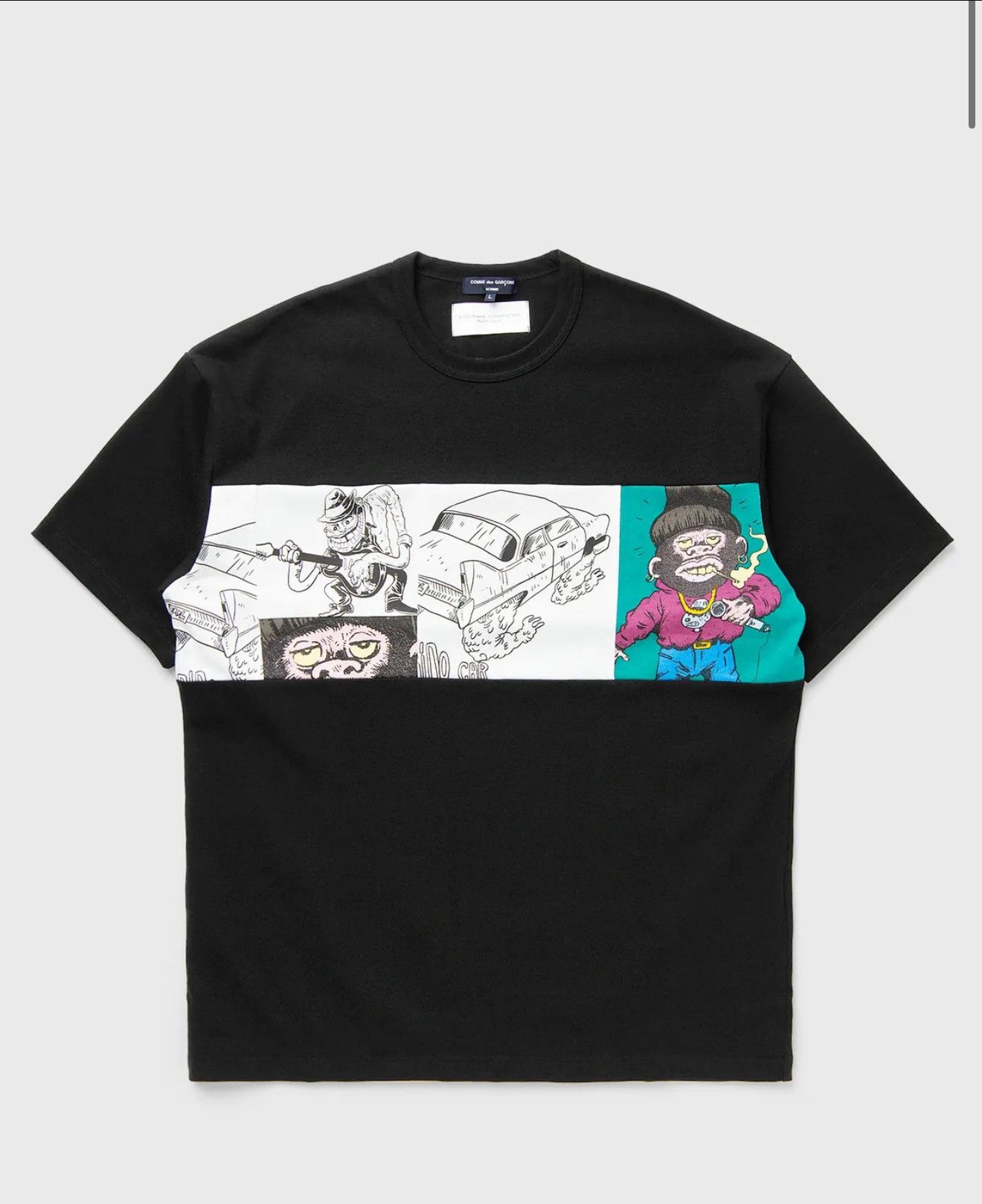 Comme des Garcons COMME DES GARÇONS HOMME TEE Size US L / EU 52-54 / 3 - 4 Thumbnail