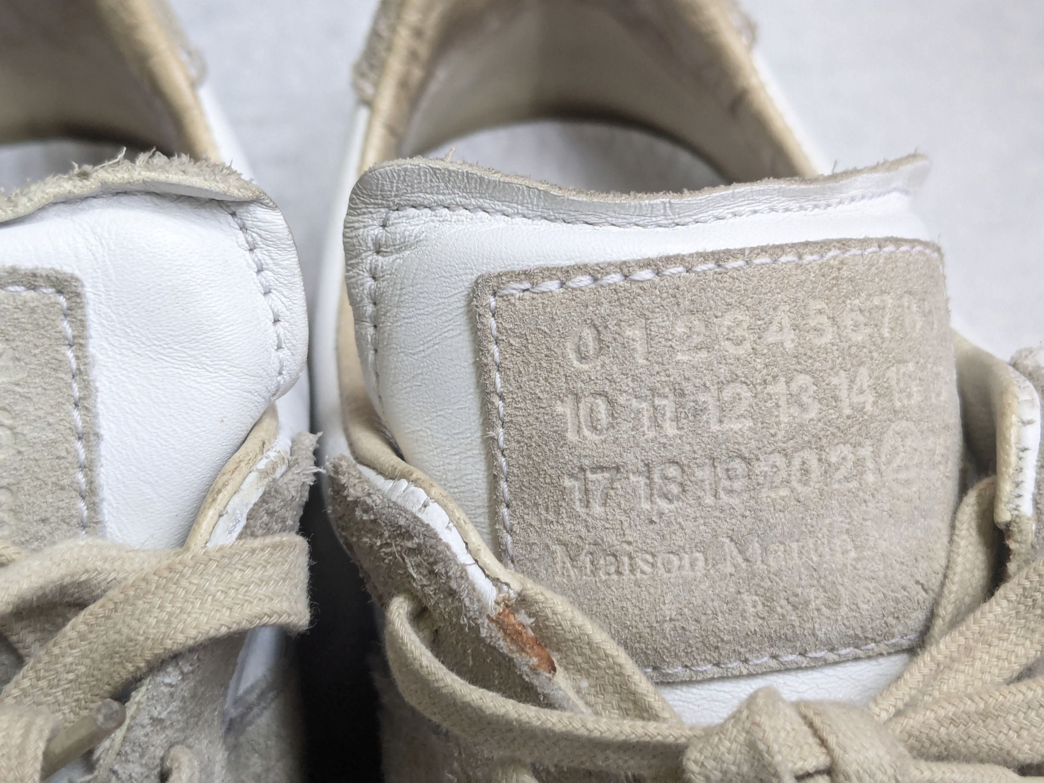 Maison Margiela Maison Margiela Replica GAT White Gray 8 41 Low Tops Gum Size US 8 / EU 41 - 6 Thumbnail