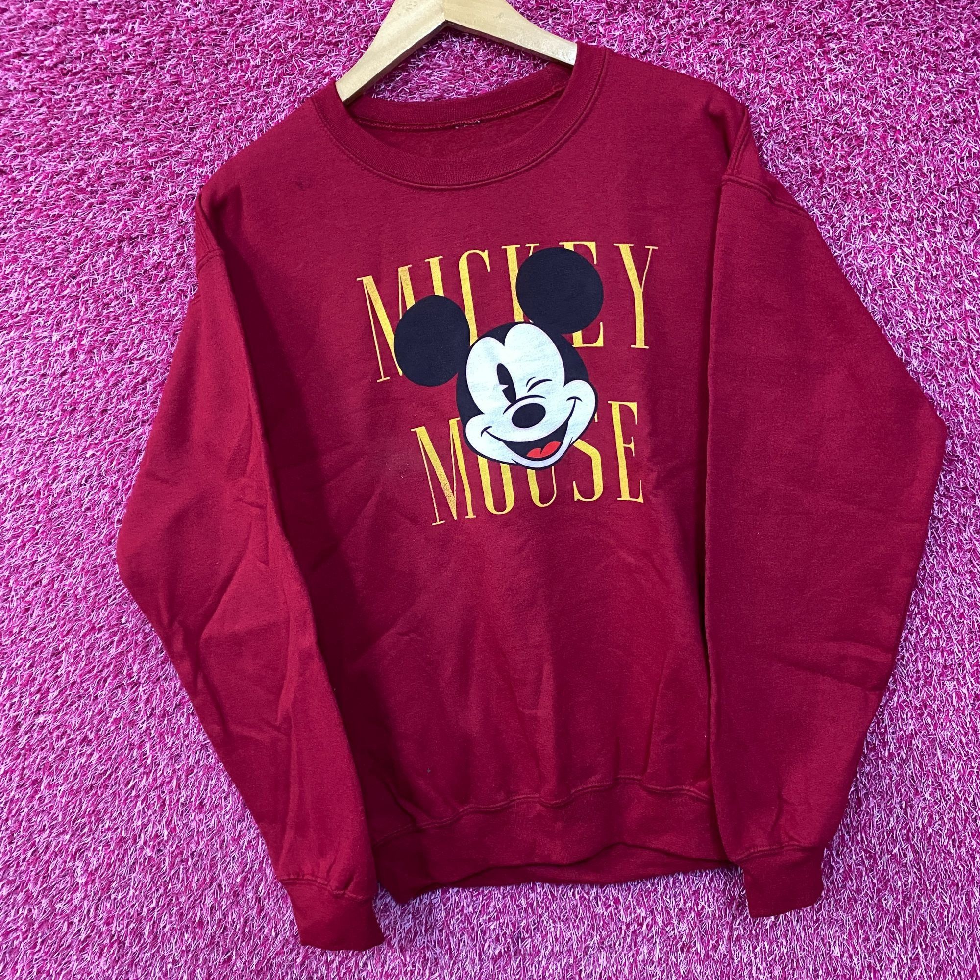 Other Mickey Mouse Wink Spell-Out Disney Crewneck Sweater Medium Size US M / EU 48-50 / 2 - 3 Thumbnail