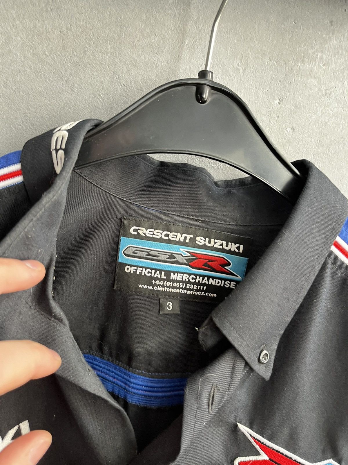 Japanese Brand × Vintage 1990s VERY RARE YOSHIMURA SUZUKI OG SHIRT Size US L / EU 52-54 / 3 - 7 Thumbnail