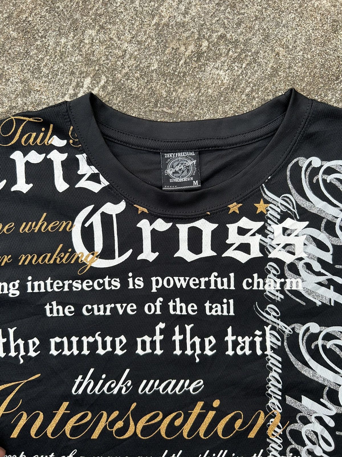 Japanese Brand Poem shirt japanese goa kmrii styled Size US M / EU 48-50 / 2 - 4 Thumbnail
