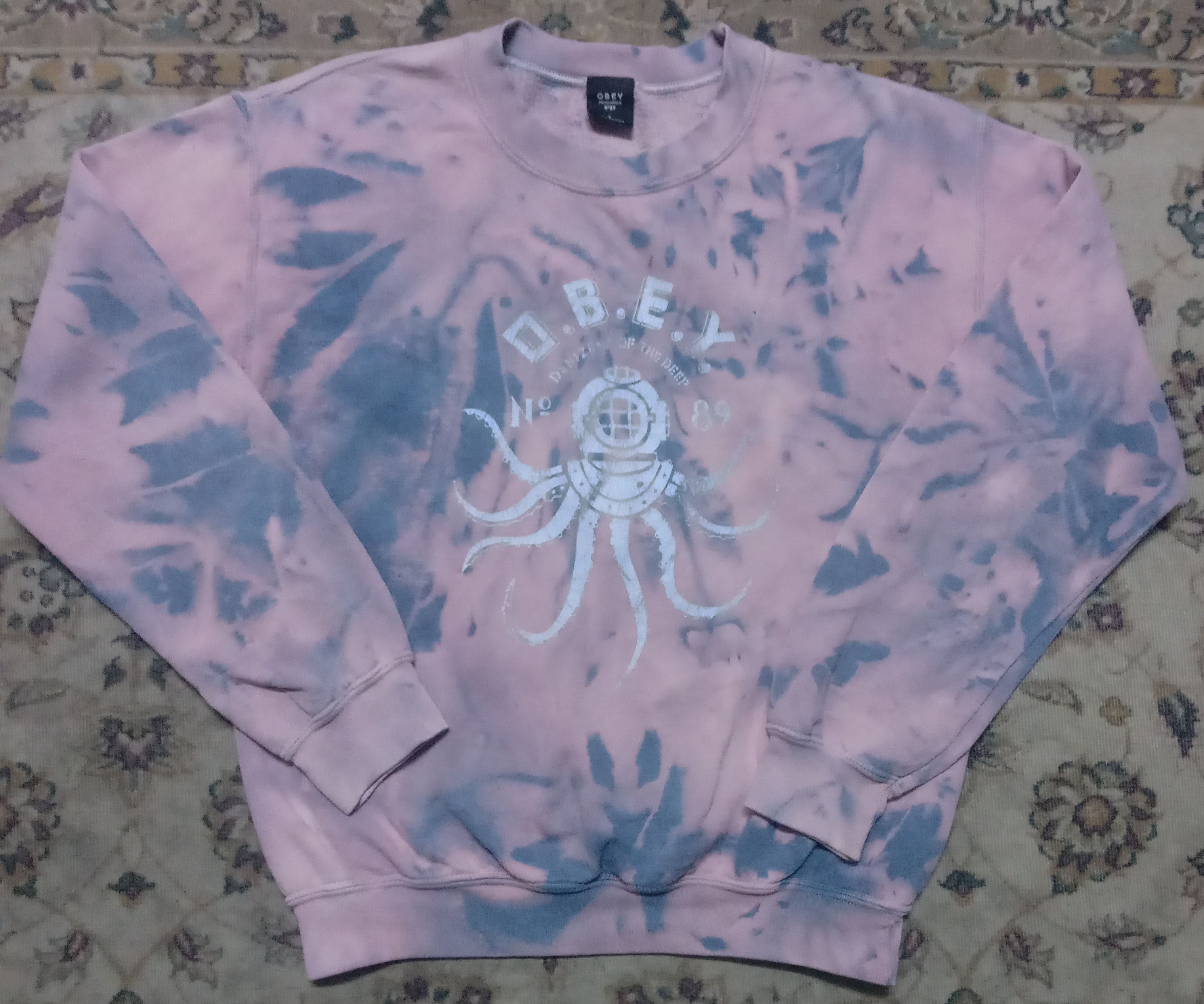 Obey Obey streetwear sweater bleach Stussy Huf Palace Size US S / EU 44-46 / 1 - 1 Thumbnail