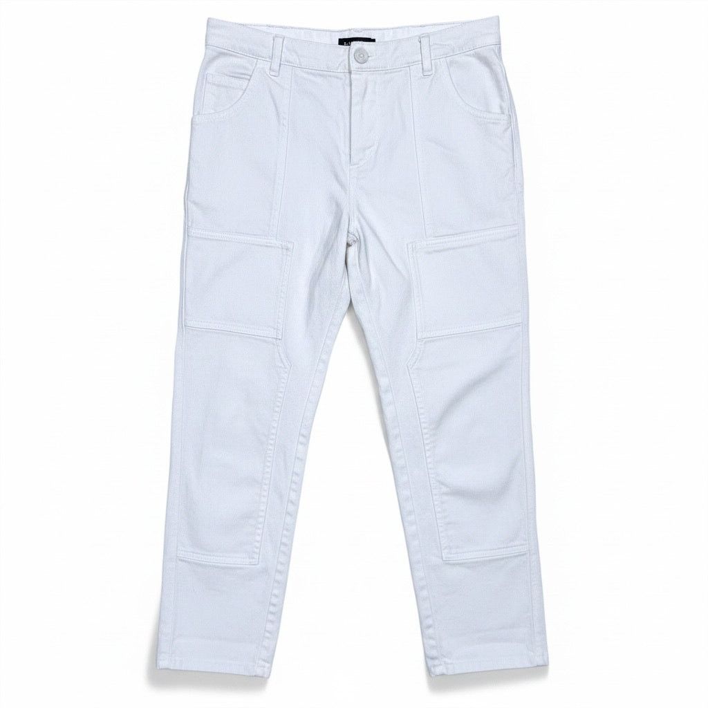 James Perse James Perse Standard White Estilo Womens 28x26 Utility Jeans Size 28" / US 6 / IT 42 - 1 Thumbnail