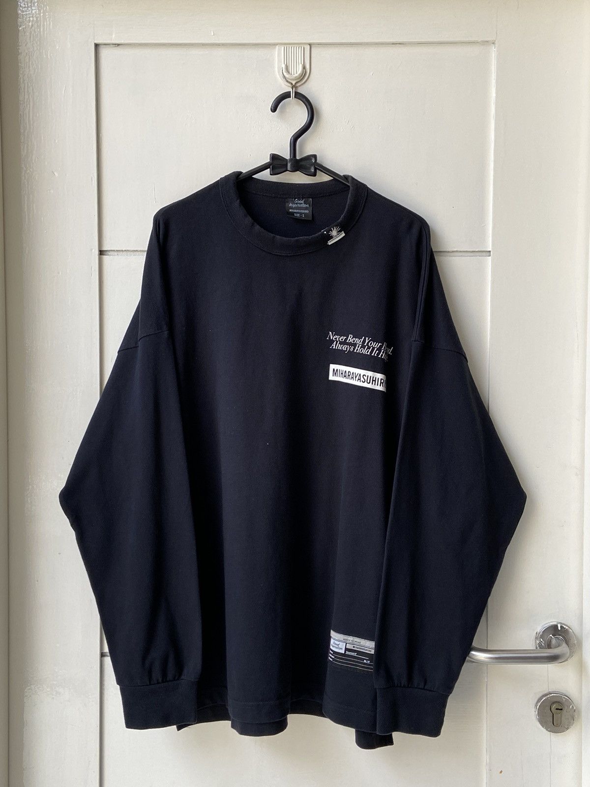 GU × Maison MIHARA YASUHIRO MIHARAYASUHIRO x GU Black T-shirt Size US M / EU 48-50 / 2 - 1 Thumbnail