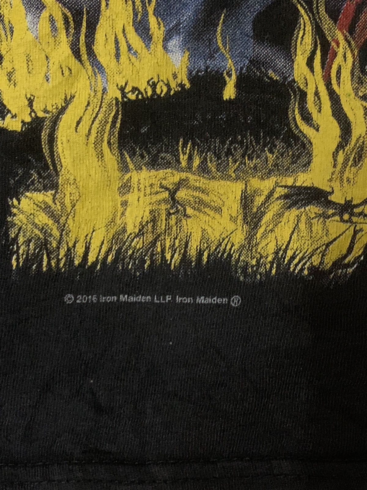 Band Tees × Bershka × Iron Maiden Iron Maiden 2016 The Number Of The Beast Tee Size M / US 6-8 / IT 42-44 - 4 Thumbnail