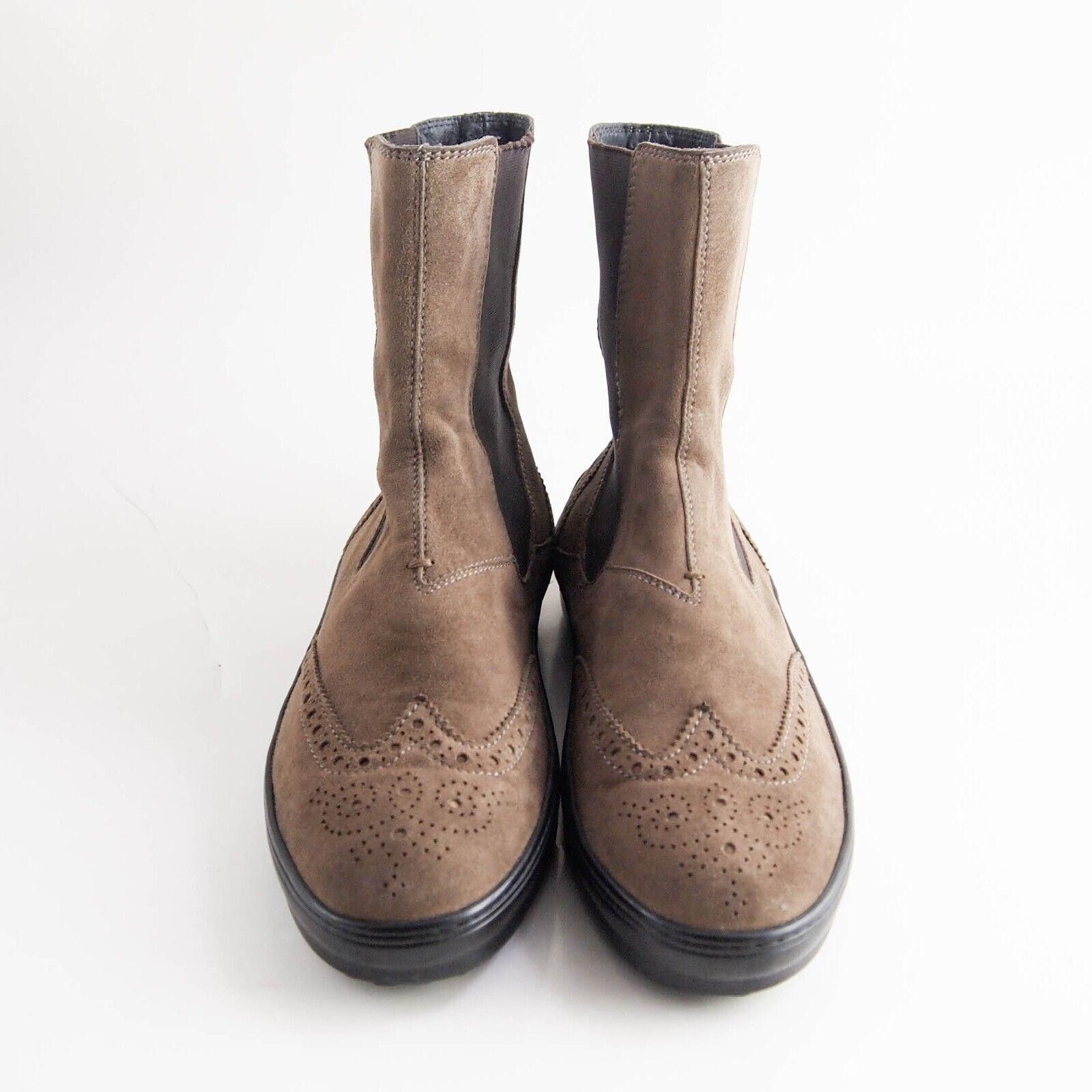 Tod's Tod's Chelsea Ankle Boots Brown Suede Womens US 8.5 EU 38.5 Size US 8.5 / IT 38.5 - 3 Thumbnail