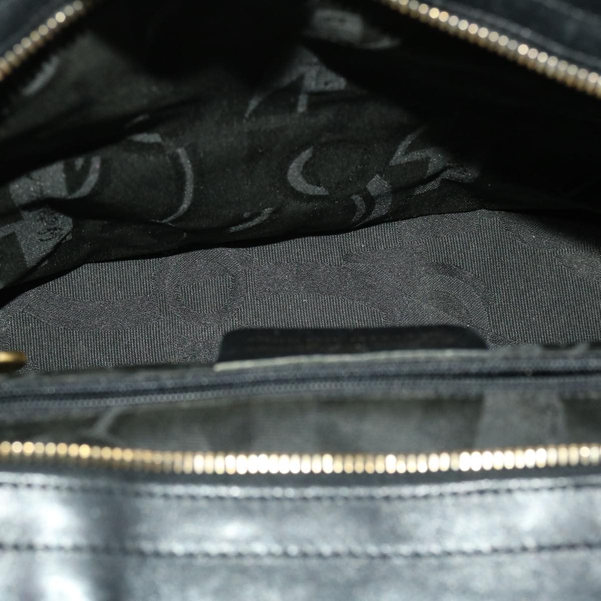 Salvatore Ferragamo Salvatore Ferragamo Hand Bag Nylon Black Au-21-5251 Size ONE SIZE - 11 Thumbnail