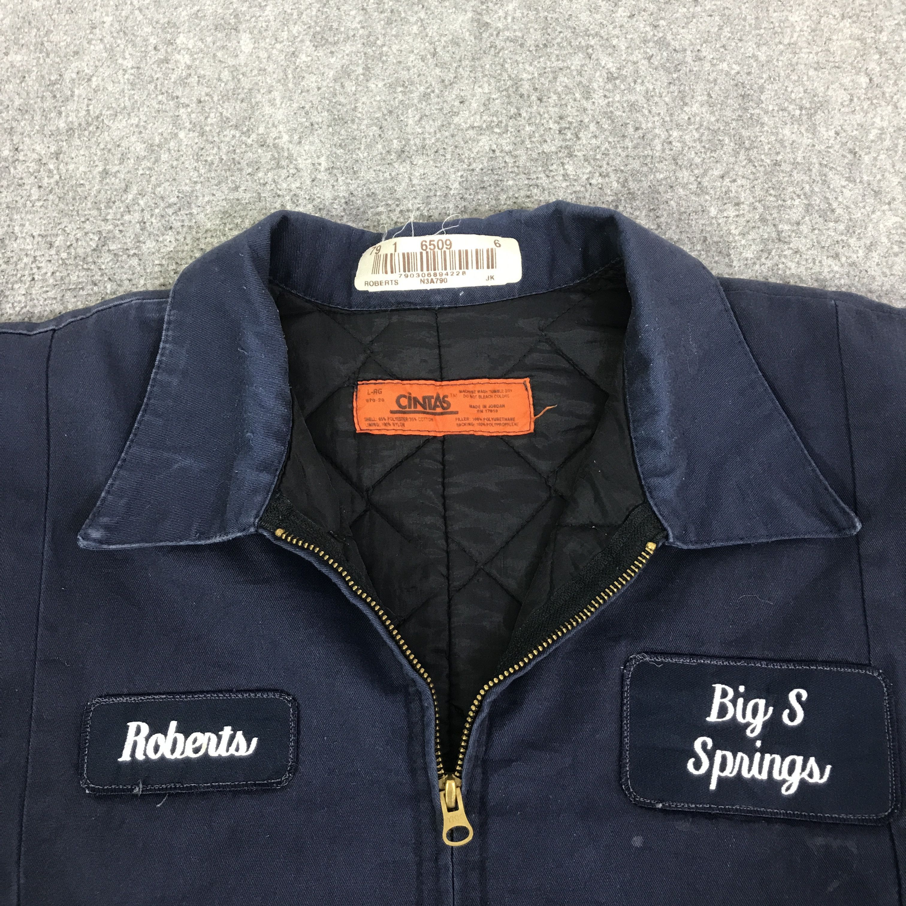 Cintas VTG WORKWEAR WORK UNIFORM JACKET K126B11 Size US L / EU 52-54 / 3 - 8 Thumbnail