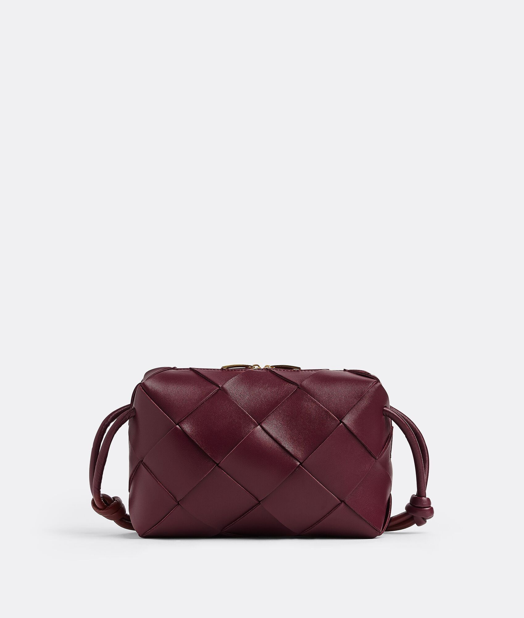 Bottega Veneta o1n1vont0325 Size: OS / Small Cassette Camera Bag Burgundy Size ONE SIZE - 1 Thumbnail