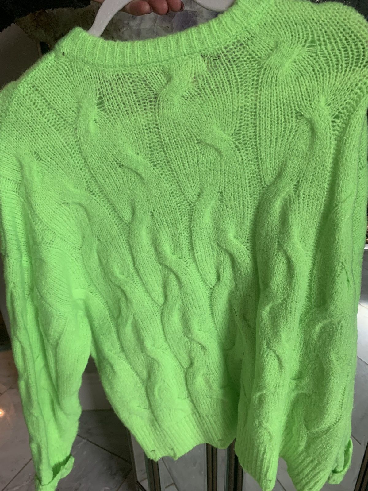 ELAN Elan lime sweater size is small Size S / US 4 / IT 40 - 2 Thumbnail