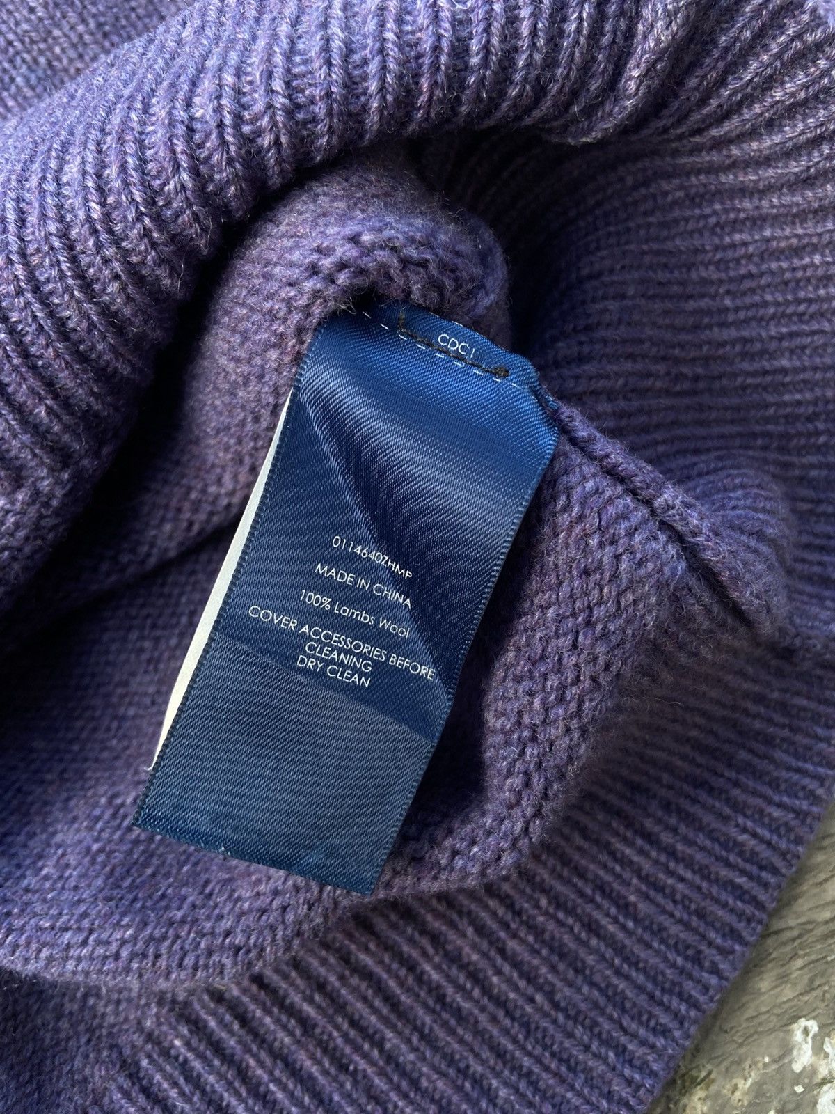 Polo Ralph Lauren × Ralph Lauren × Vintage Vintage Polo Ralph Lauren Half Zip Knit Size M / US 6-8 / IT 42-44 - 5 Thumbnail