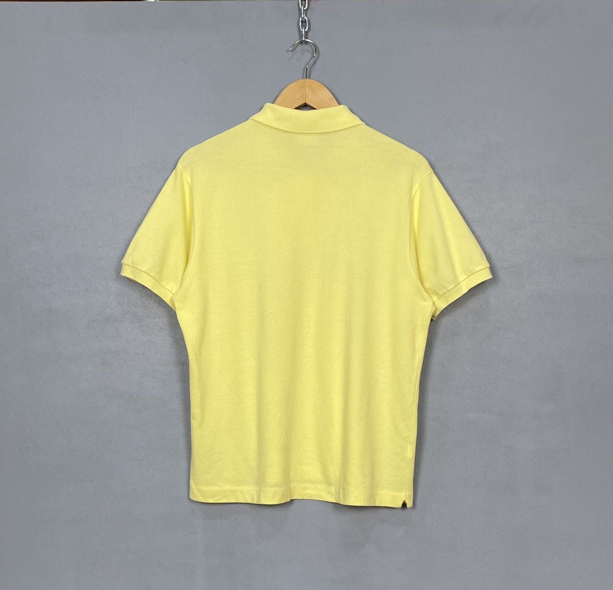Lacoste Vintage Lacoste Polo Shirt Size L Short Sleeve Top Yellow Size US L / EU 52-54 / 3 - 7 Thumbnail