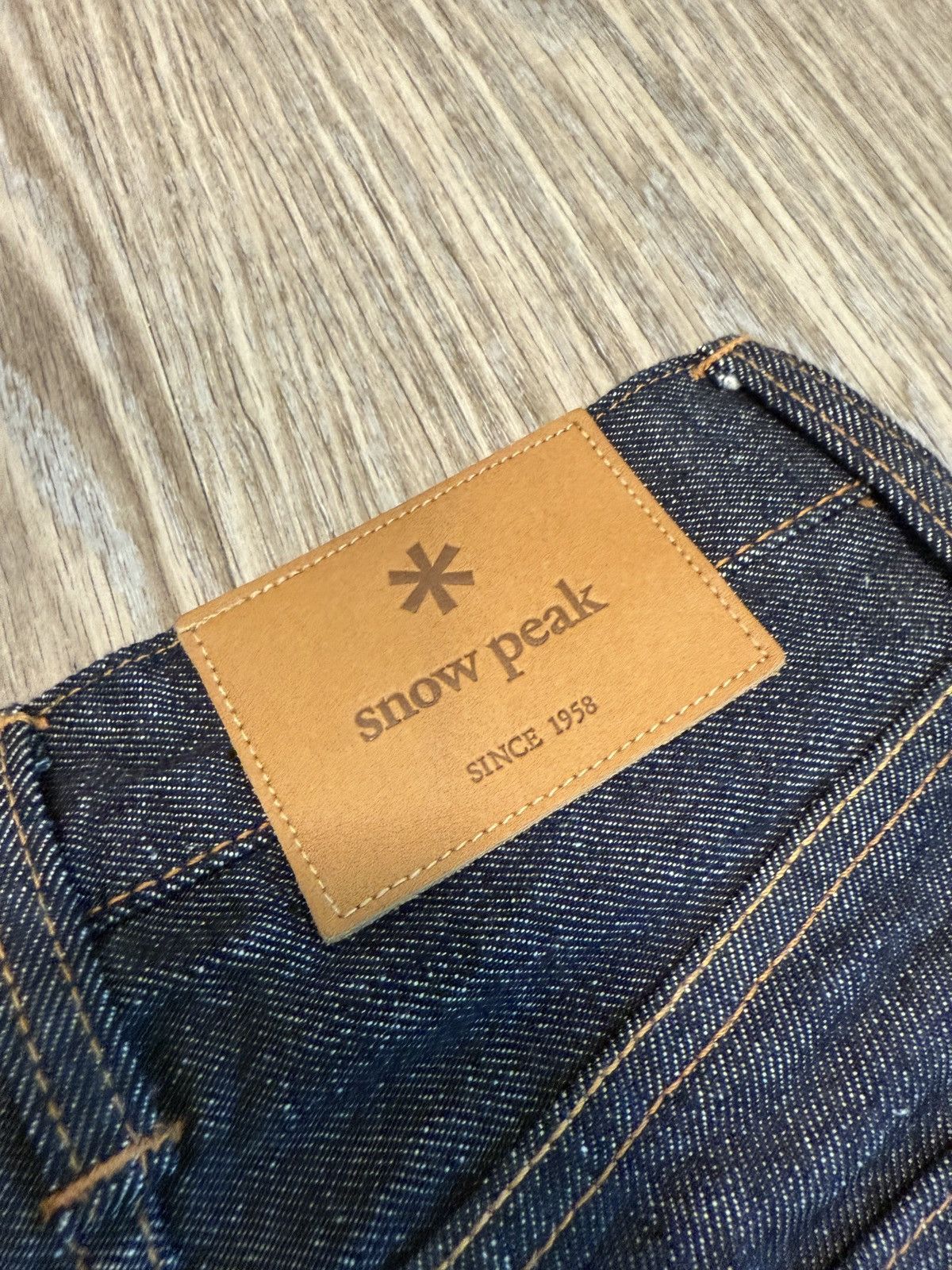 Snow Peak Snow Peak 5 Pocket Blue Denim Size US 26 / EU 42 - 3 Thumbnail