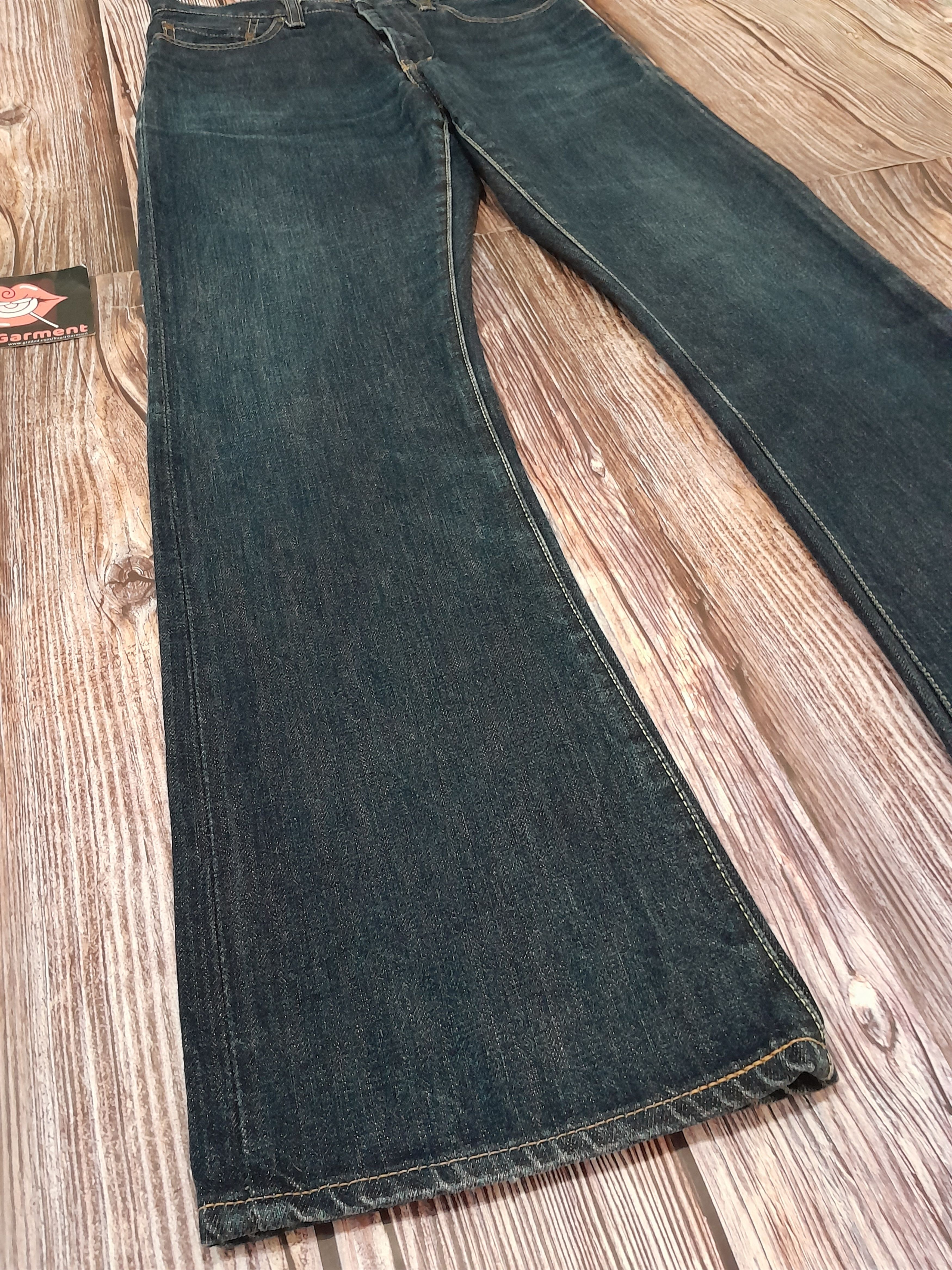 Japanese Brand KAPITAL Jeans Flare Bell Bottom Bootcut Vintage Size US 29 - 4 Thumbnail