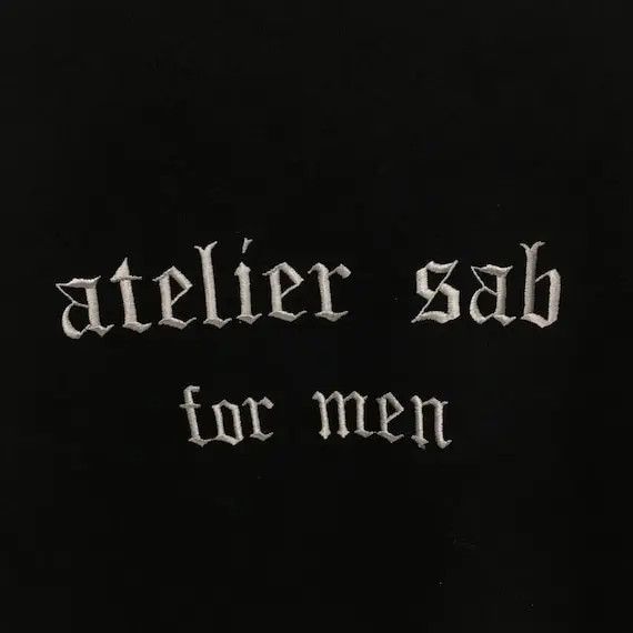 Other Vintage ATELIER SAB ITALY Stock Logo Sweatshirt Jumper Size US M / EU 48-50 / 2 - 5 Thumbnail
