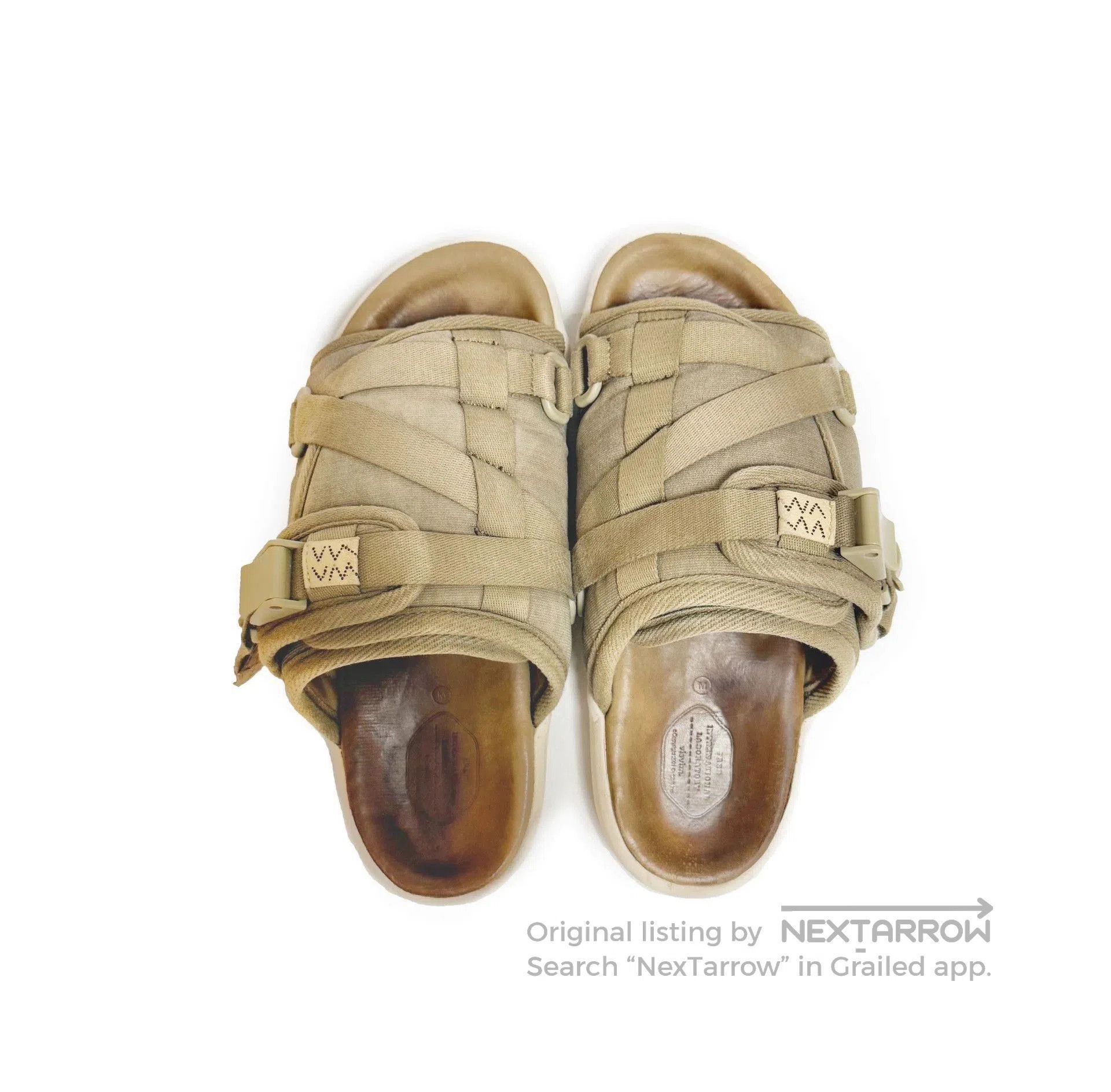 Visvim Green Strappy Sandals Size 9. Size US 9 / EU 42 - 4 Thumbnail