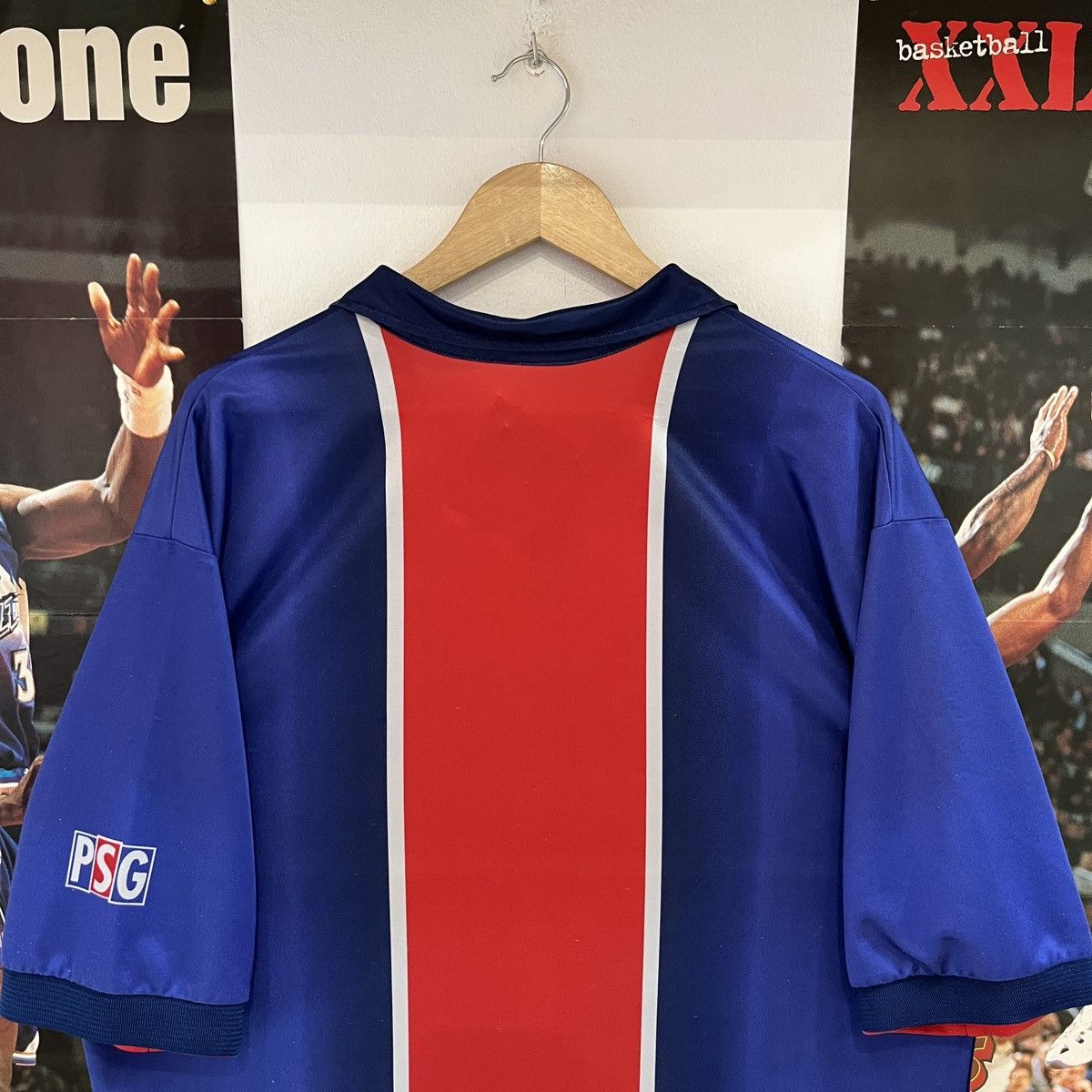 Nike Vintage Paris Saint Germain 98-99 Nike Football Jersey Shirt Size US XXL / EU 58 / 5 - 4 Thumbnail