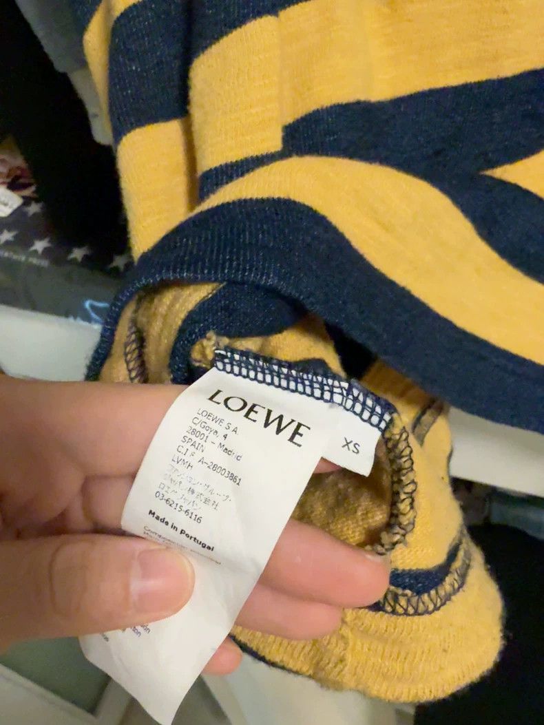 Loewe LOEWE Classic striped hoodie Size XS / US 0-2 / IT 36-38 - 5 Thumbnail