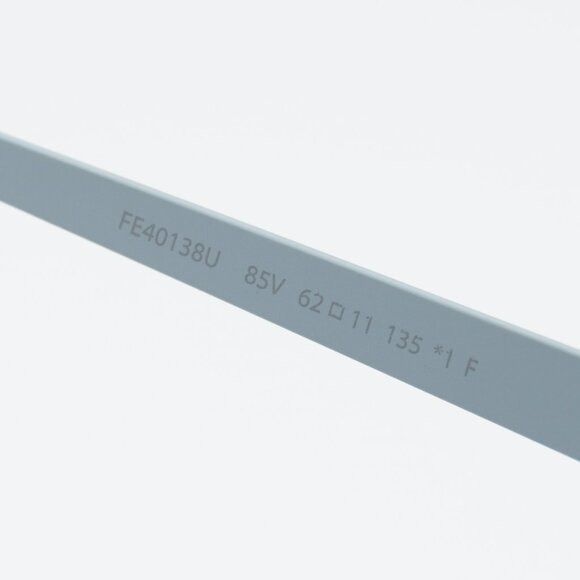 Fendi Fendi FE40138U 85V Sunglasses Blue Cat Eye Frame, Blue Lense Size ONE SIZE - 3 Thumbnail