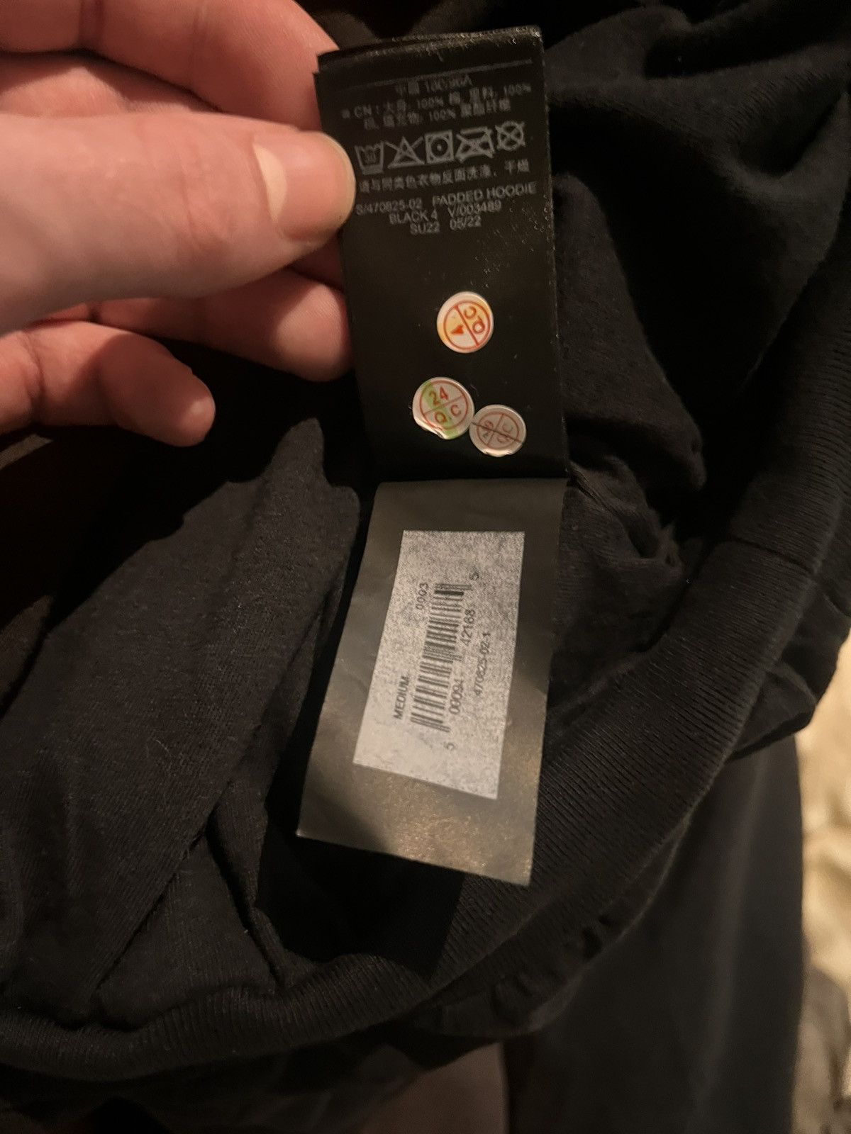 Balenciaga × Gap × Yeezy Yeezy Gap Engineered by Balenciaga Padded Hoodie ‘Black’ Size US M / EU 48-50 / 2 - 8 Thumbnail
