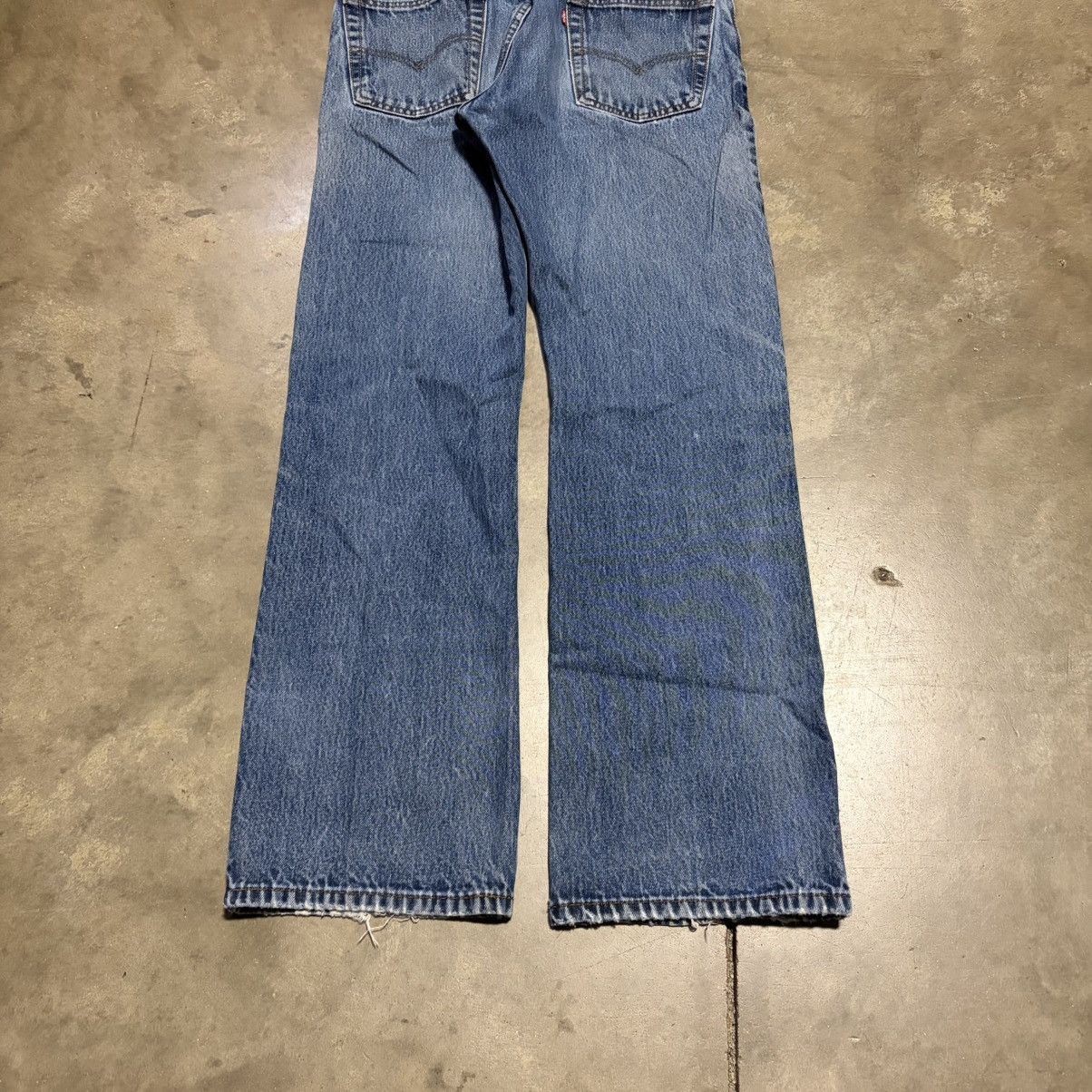 Levi's Vintage 517 Boot Cut Denim Jeans Faded Distressed Grunge Size US 34 / EU 50 - 8 Thumbnail