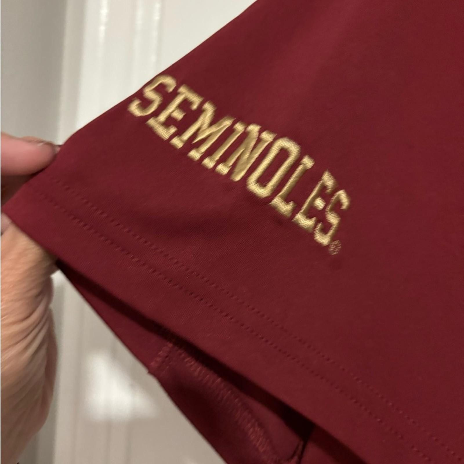 Champion FSU Men's Maroon Polo Shirt Size US XL / EU 56 / 4 - 3 Thumbnail