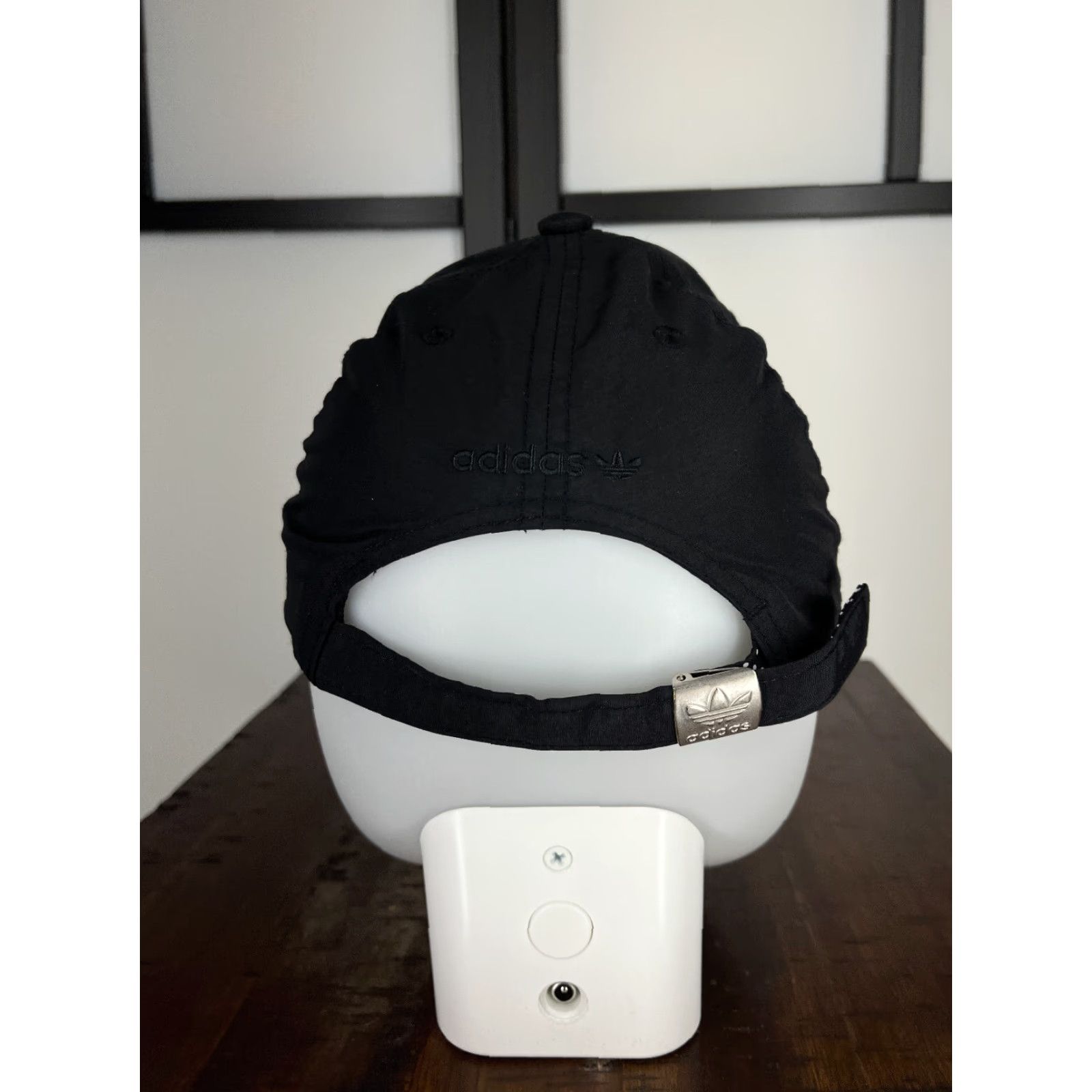 Adidas Adidas Hat Cap Strap Back Women One Size Black Embroidered 100% Nylon Outdoors Golf Hat Women Size ONE SIZE - 6 Thumbnail