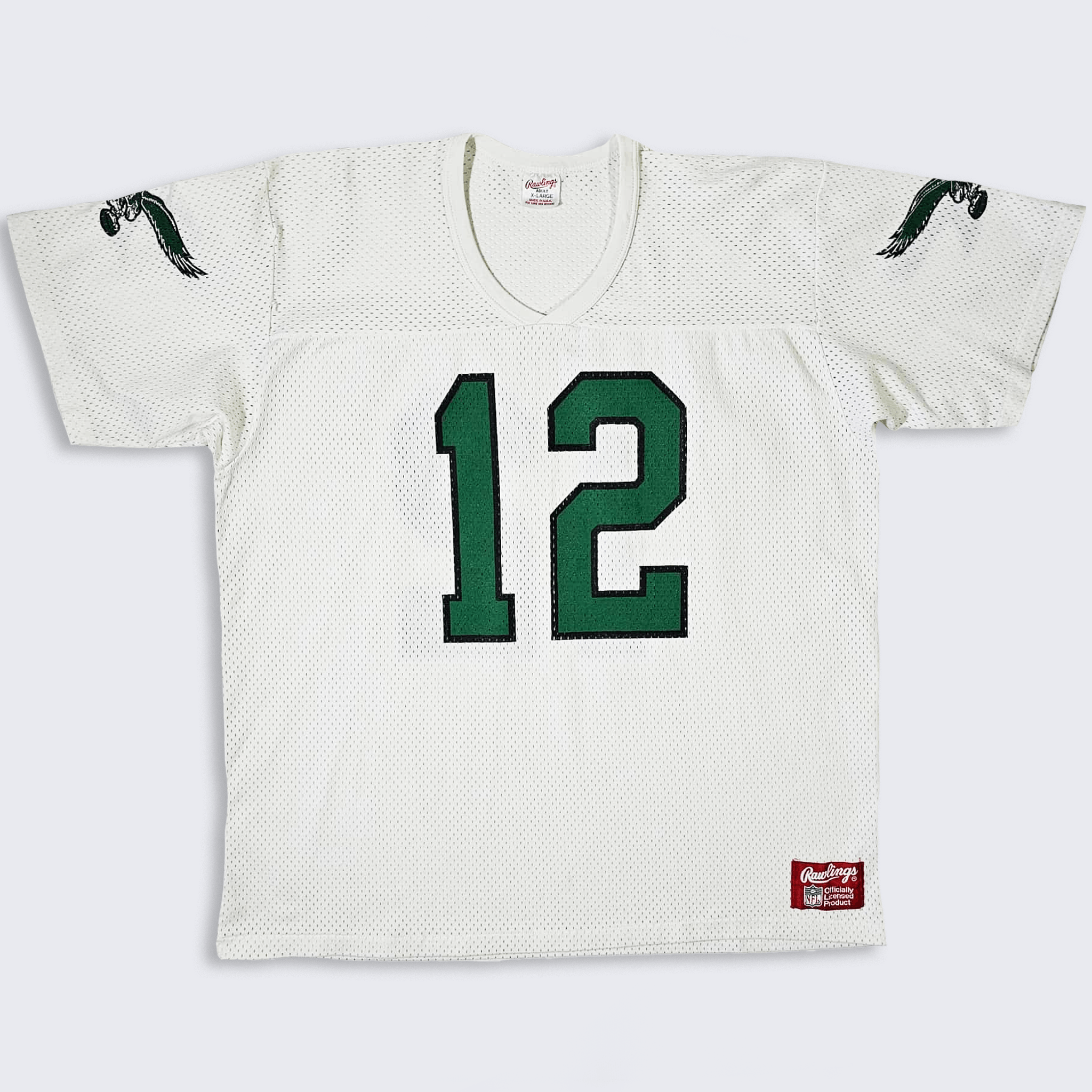 NFL Philadelphia Eagles Vintage 80s Cunningham Rawlings Jersey Size US XL / EU 56 / 4 - 1 Thumbnail
