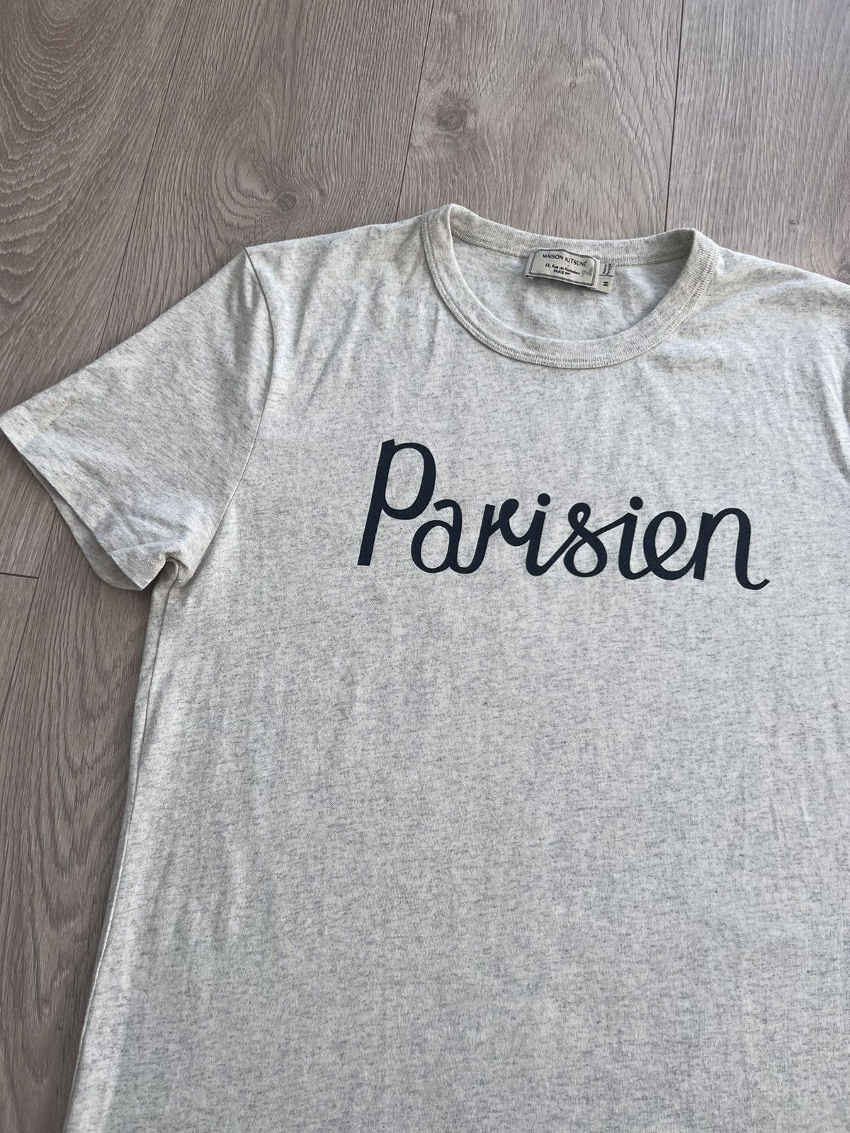 Maison Kitsune Parisien T shirt Designer Luxury