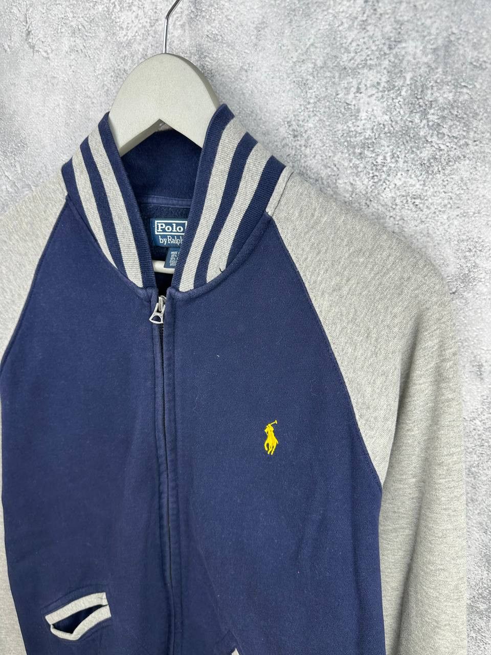Polo Ralph Lauren Polo Ralph Lauren Full Zip Bomber Sweatshirt Baseball VTG Size US M / EU 48-50 / 2 - 5 Thumbnail