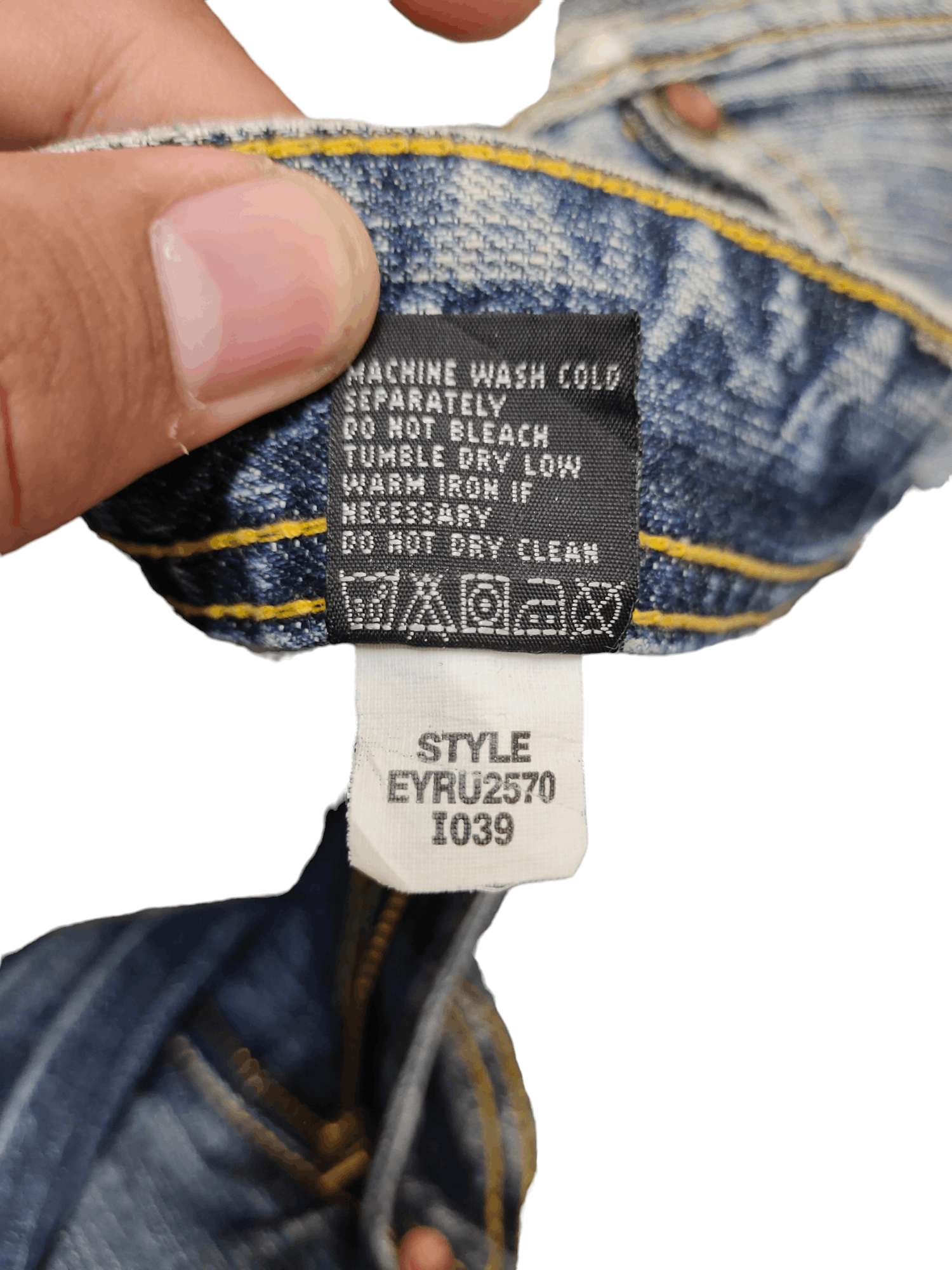 Enyce Baggy Jeans Enyce Denim Wide Loose Y2k Streetwear Jnco Size US 36 / EU 52 - 17 Thumbnail