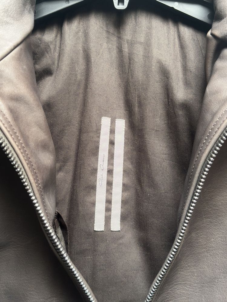 Rick Owens Leather Jacket Size US M / EU 48-50 / 2 - 7 Thumbnail