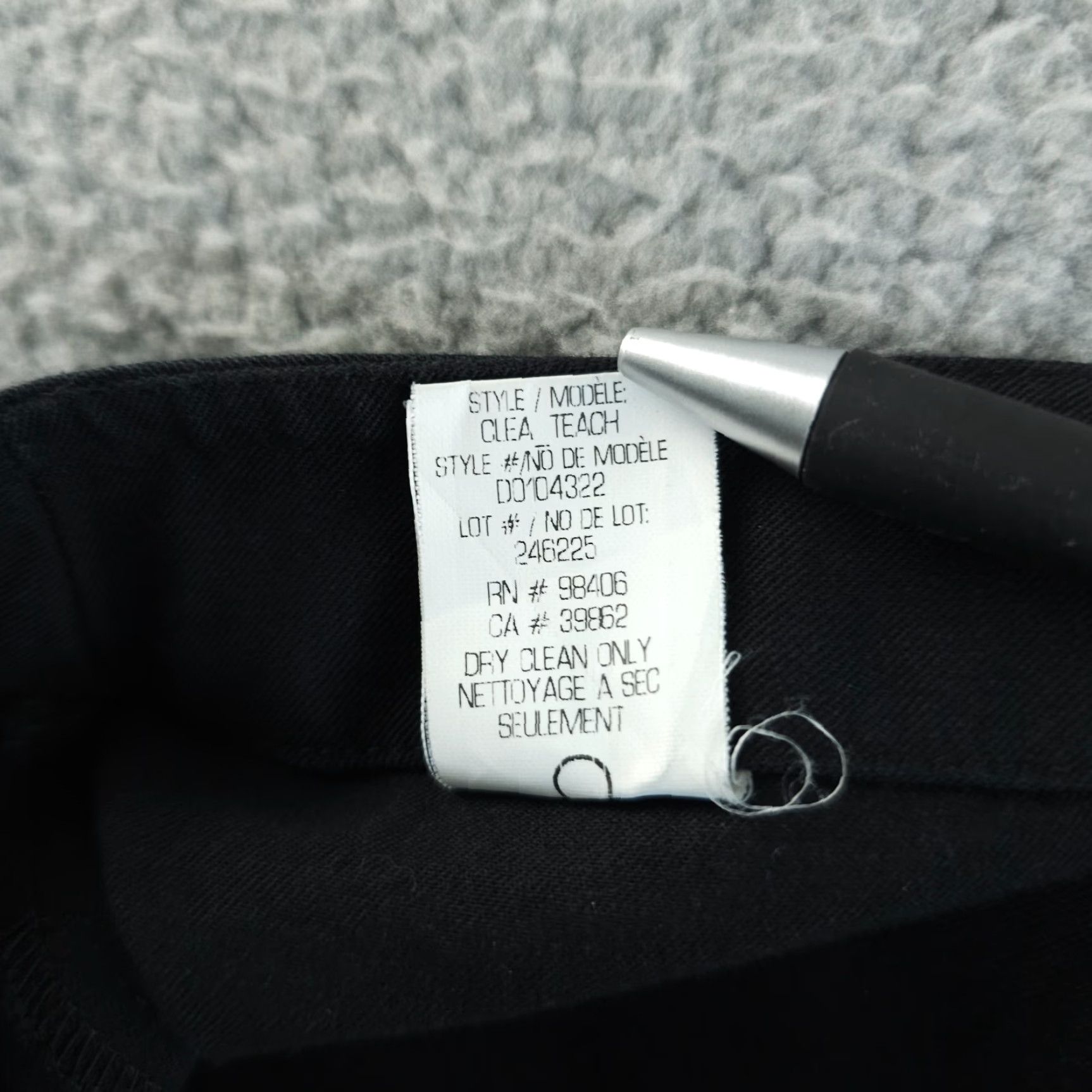 Theory Theory Skirt Womens 4 Black Pencil Pocket Cotton Stretch Knee Clean Teacher Size 27" / US 4 / IT 40 - 5 Thumbnail