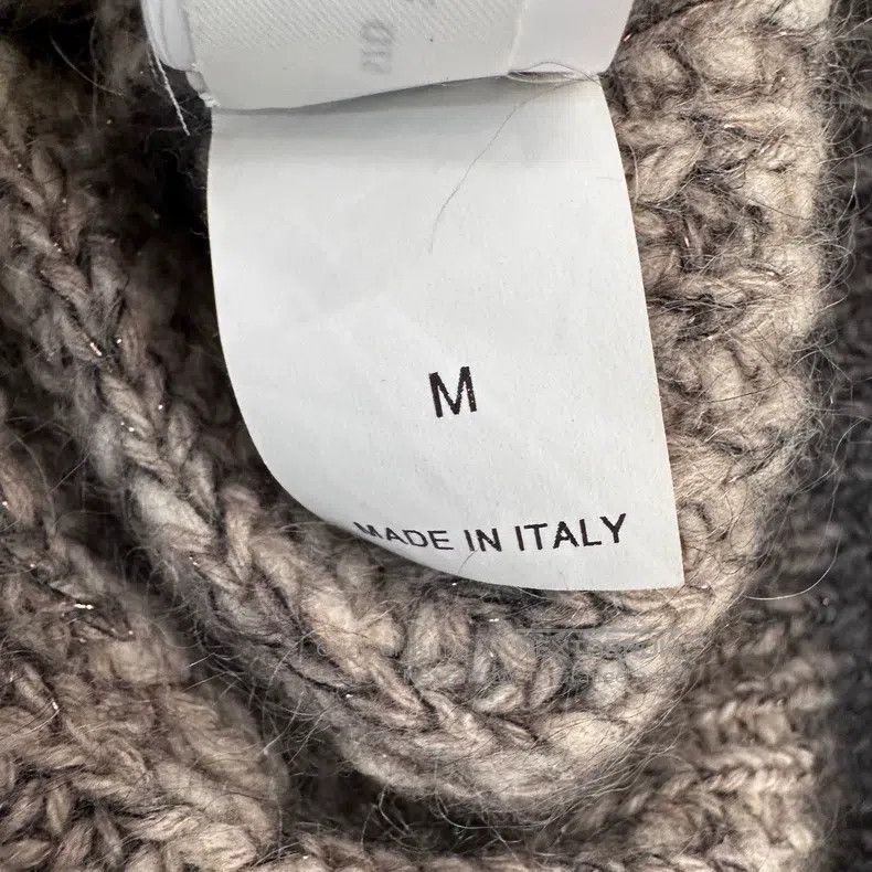 Brunello Cucinelli Brunello Cucinelli Retro large collar zipper knitted sweat Size M / US 6-8 / IT 42-44 - 8 Thumbnail