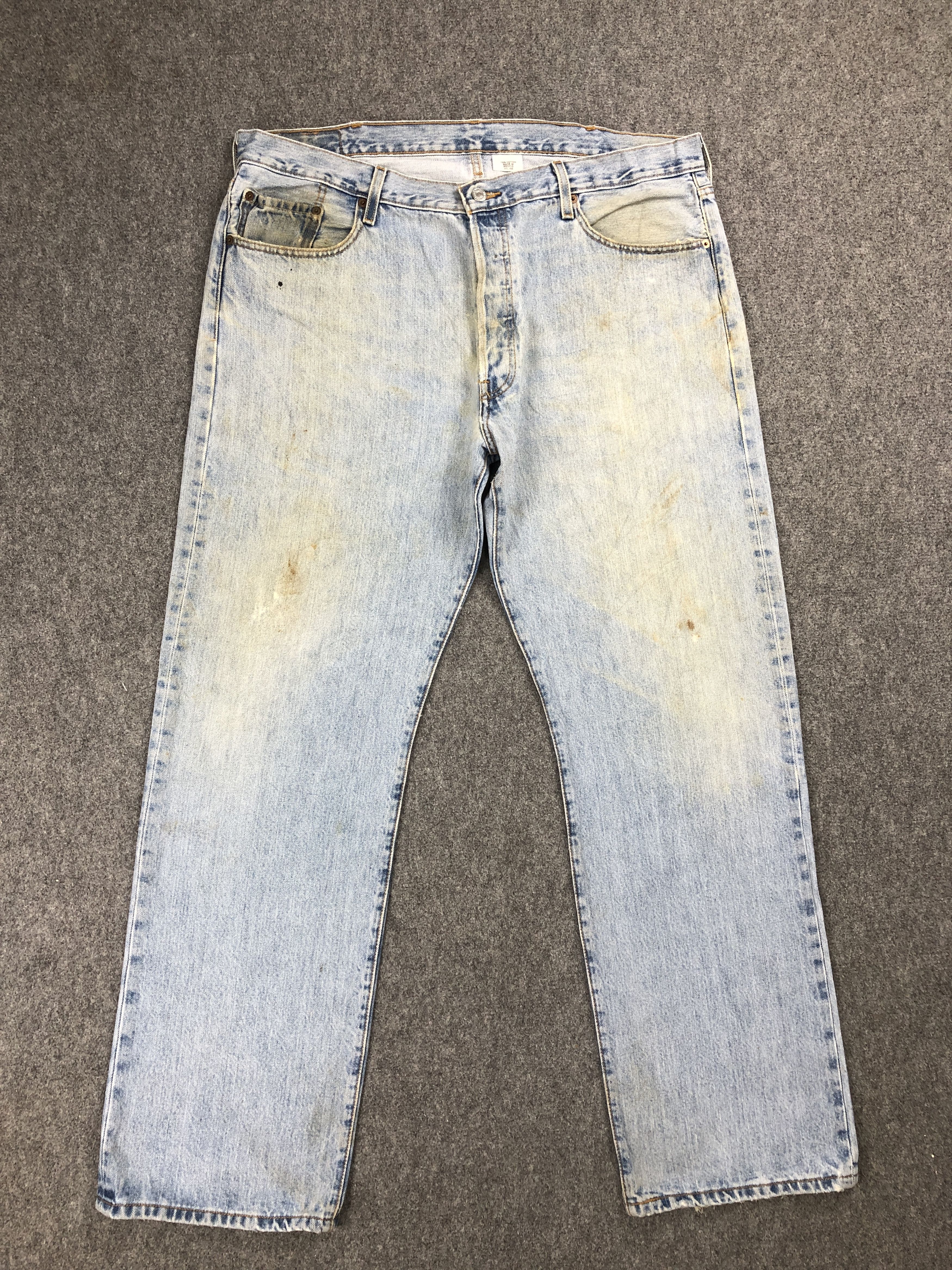 Levi's Vintage Levis 501 Light Washed Jeans DP2262 Size US 40 / EU 56 - 1 Thumbnail