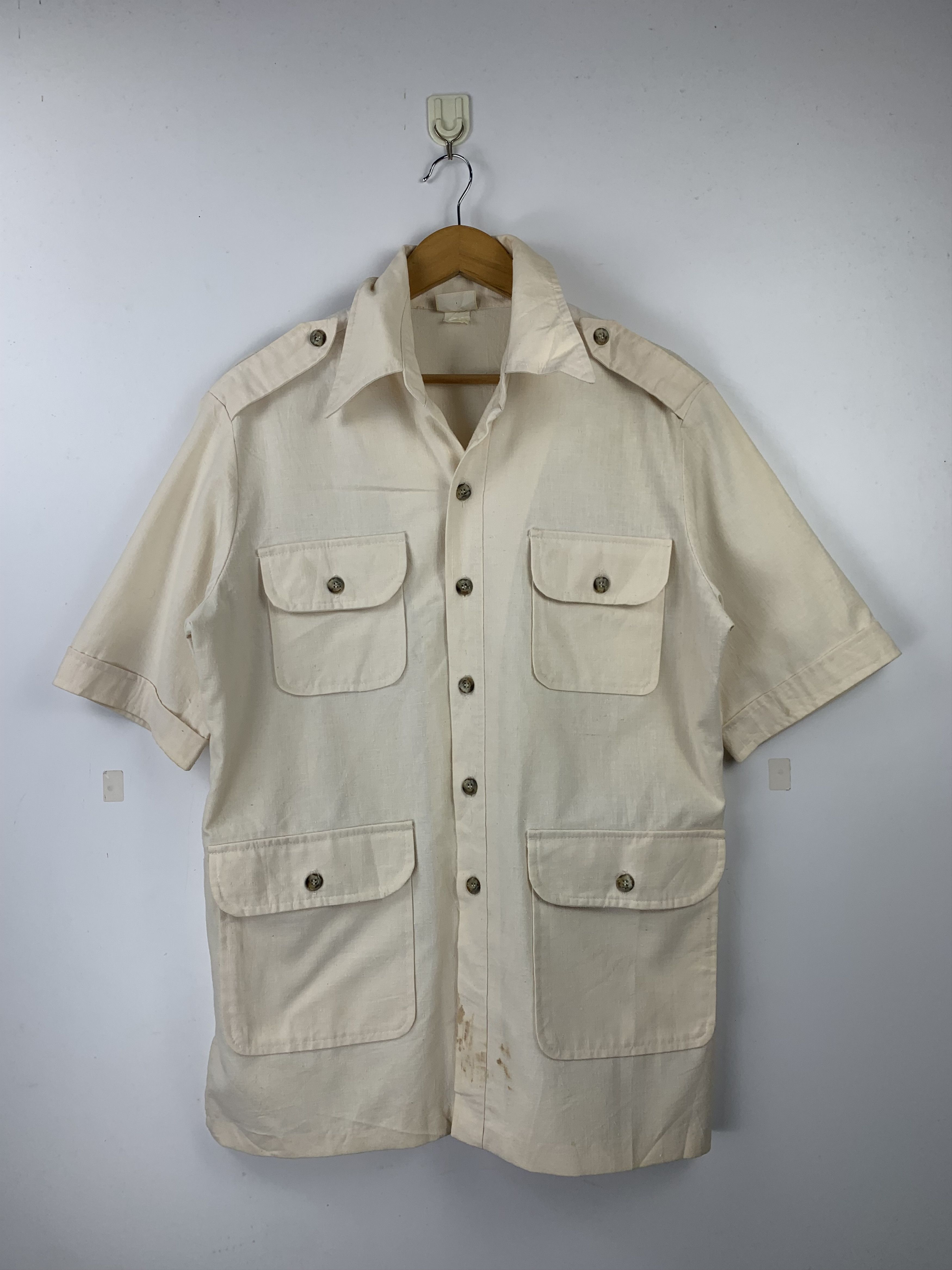 Japanese Brand Vintage 70s Japanese Brand Workers Jacket J1566 Size US L / EU 52-54 / 3 - 1 Thumbnail