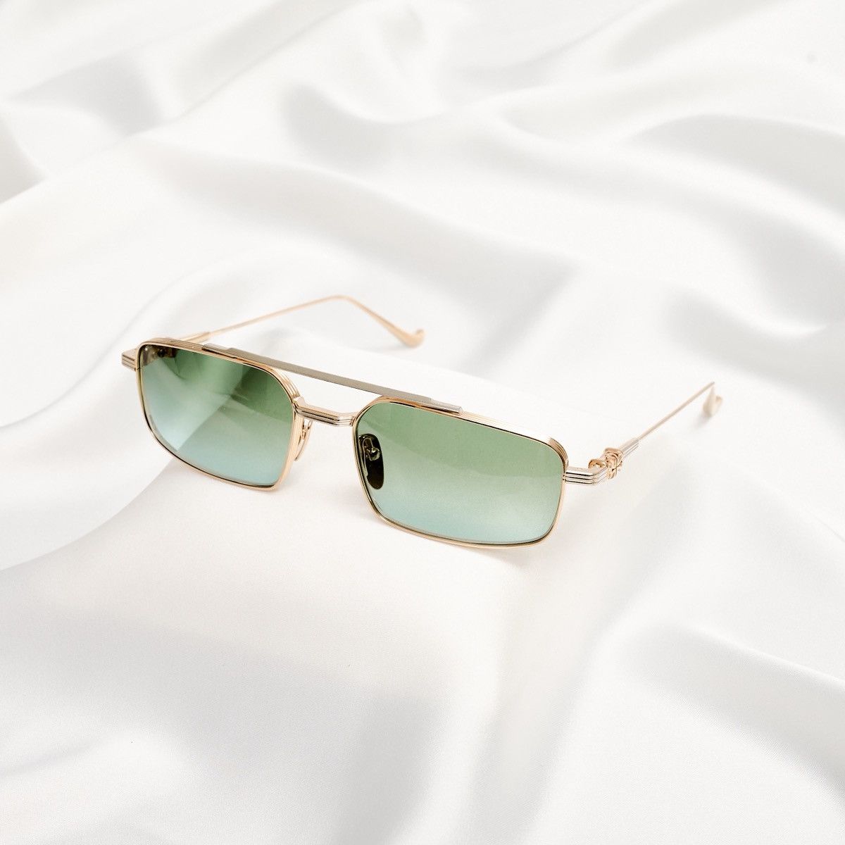 Chrome Hearts CHROME HEARTS LICK'N GOLD PLATED - SHINY SILVER SUNGLASSES Size ONE SIZE - 1 Thumbnail