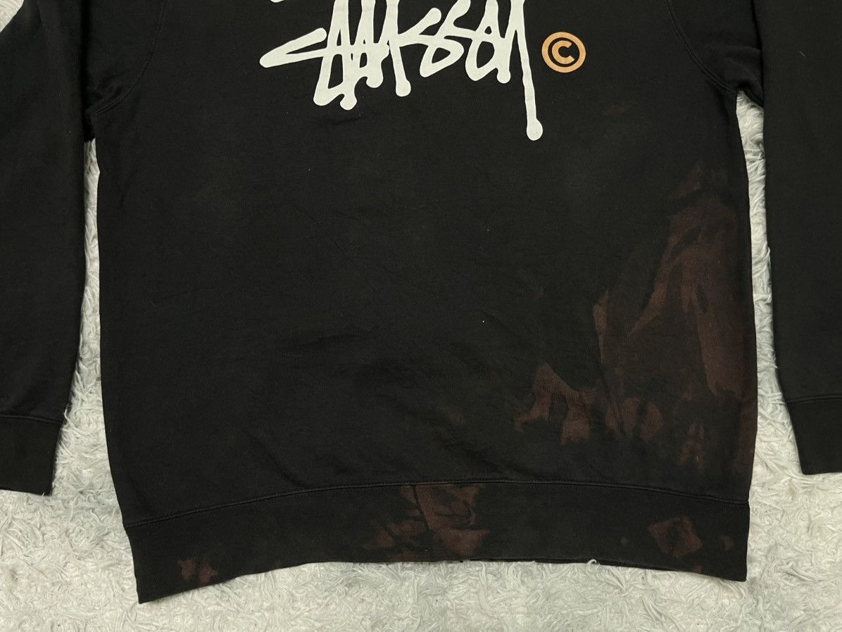 Stussy 2000s STUSSY FADED HOODIE ZIPPER Size US XXL / EU 58 / 5 - 15 Thumbnail