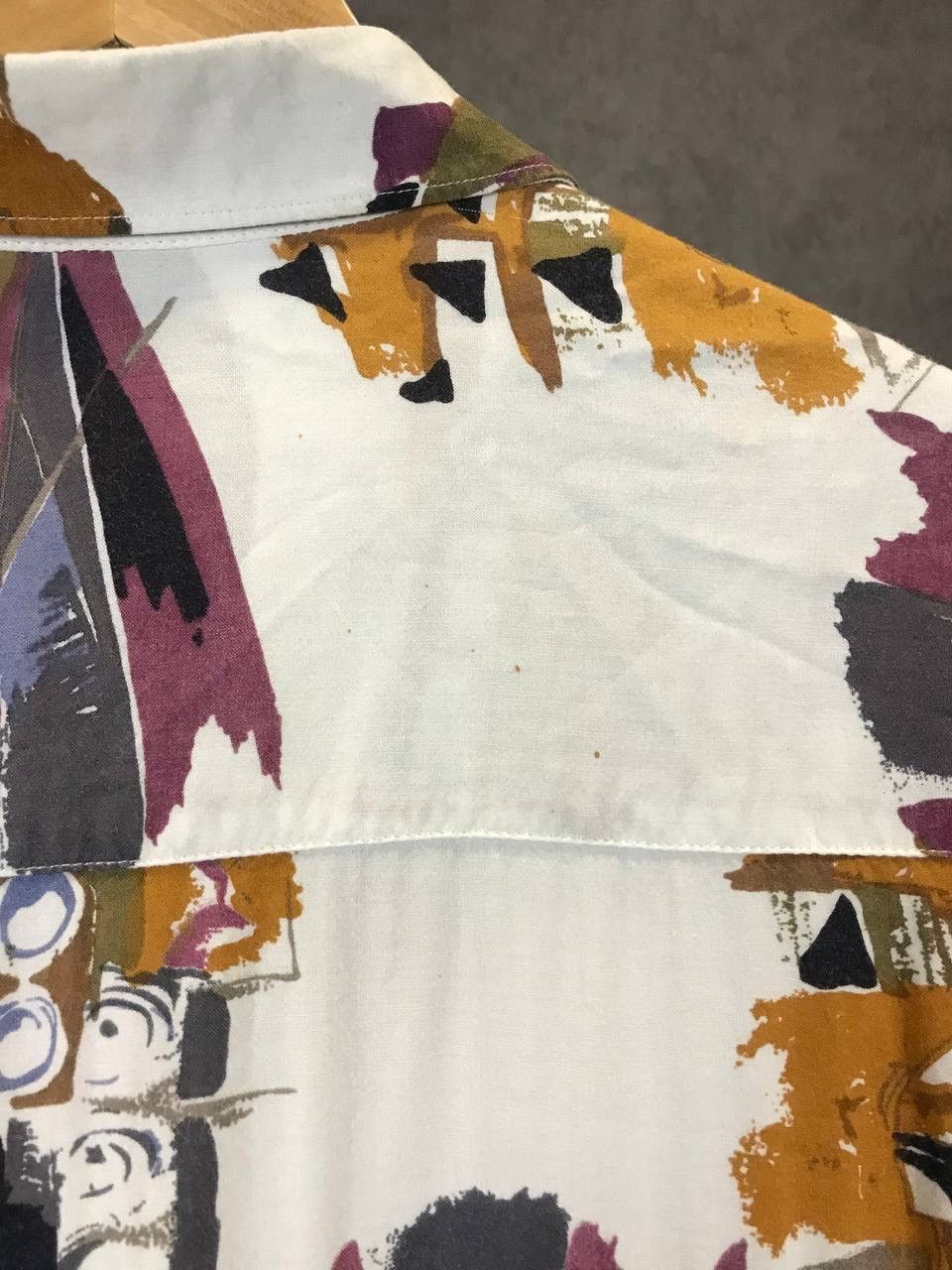 Vintage Crazy art vintage Hawaiian shirt Size US L / EU 52-54 / 3 - 7 Thumbnail