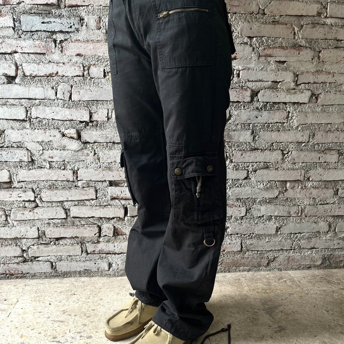 If Six Was Nine × Japanese Brand × KMRii Aplhouse bondage cargo punk ifsixwasnine lgb kmrii style Size US 29 - 3 Thumbnail