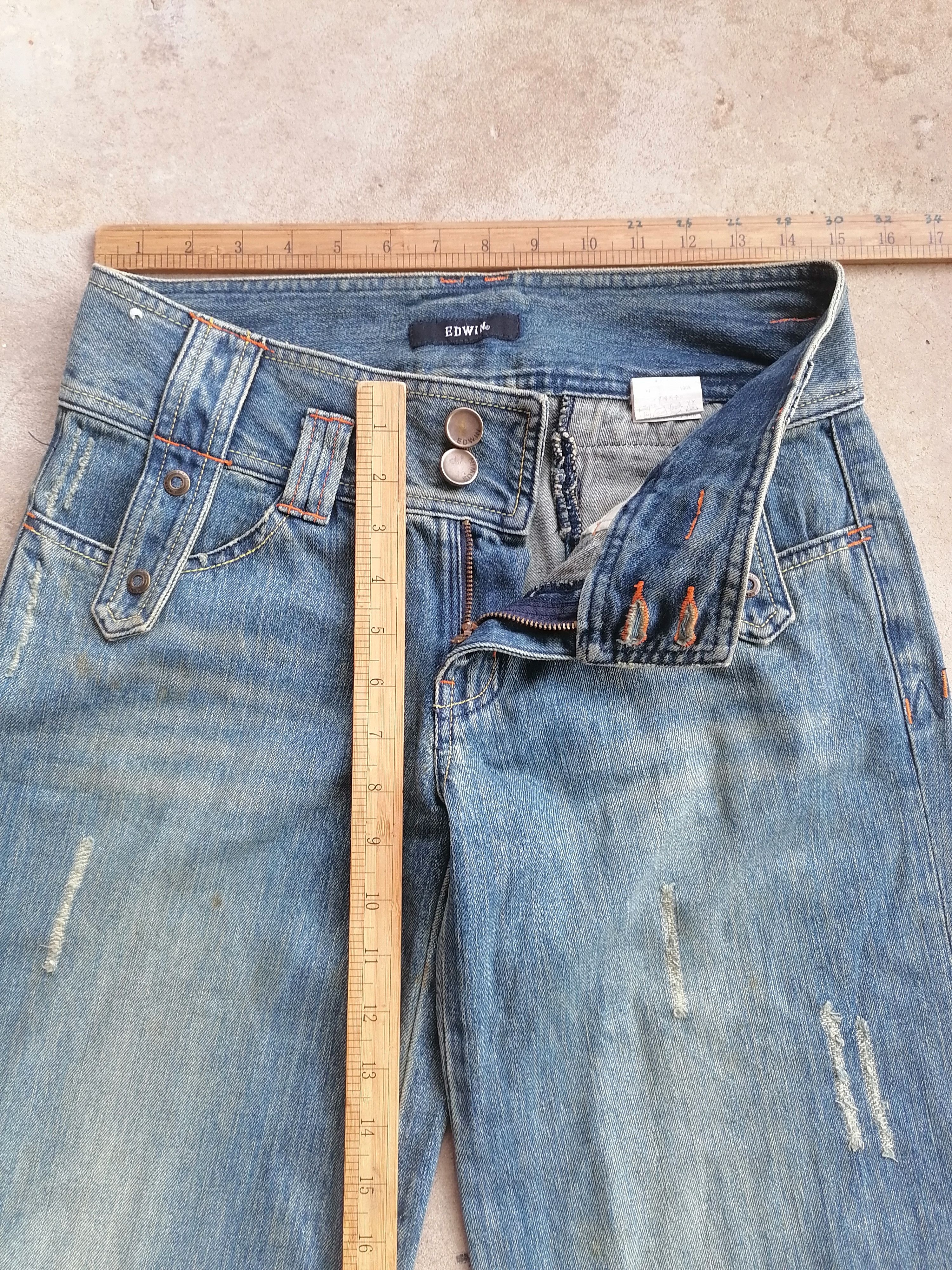 Edwin Edwin Wide Leg Jeans Size 29" - 3 Thumbnail
