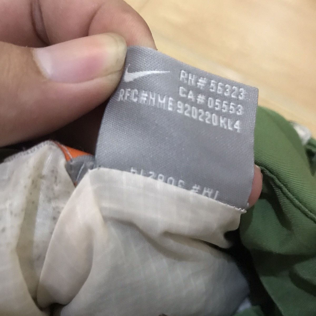 Nike ACG Vintage 2006 Nike Acg Forest Green Thermal Layer Size US S / EU 44-46 / 1 - 11 Thumbnail