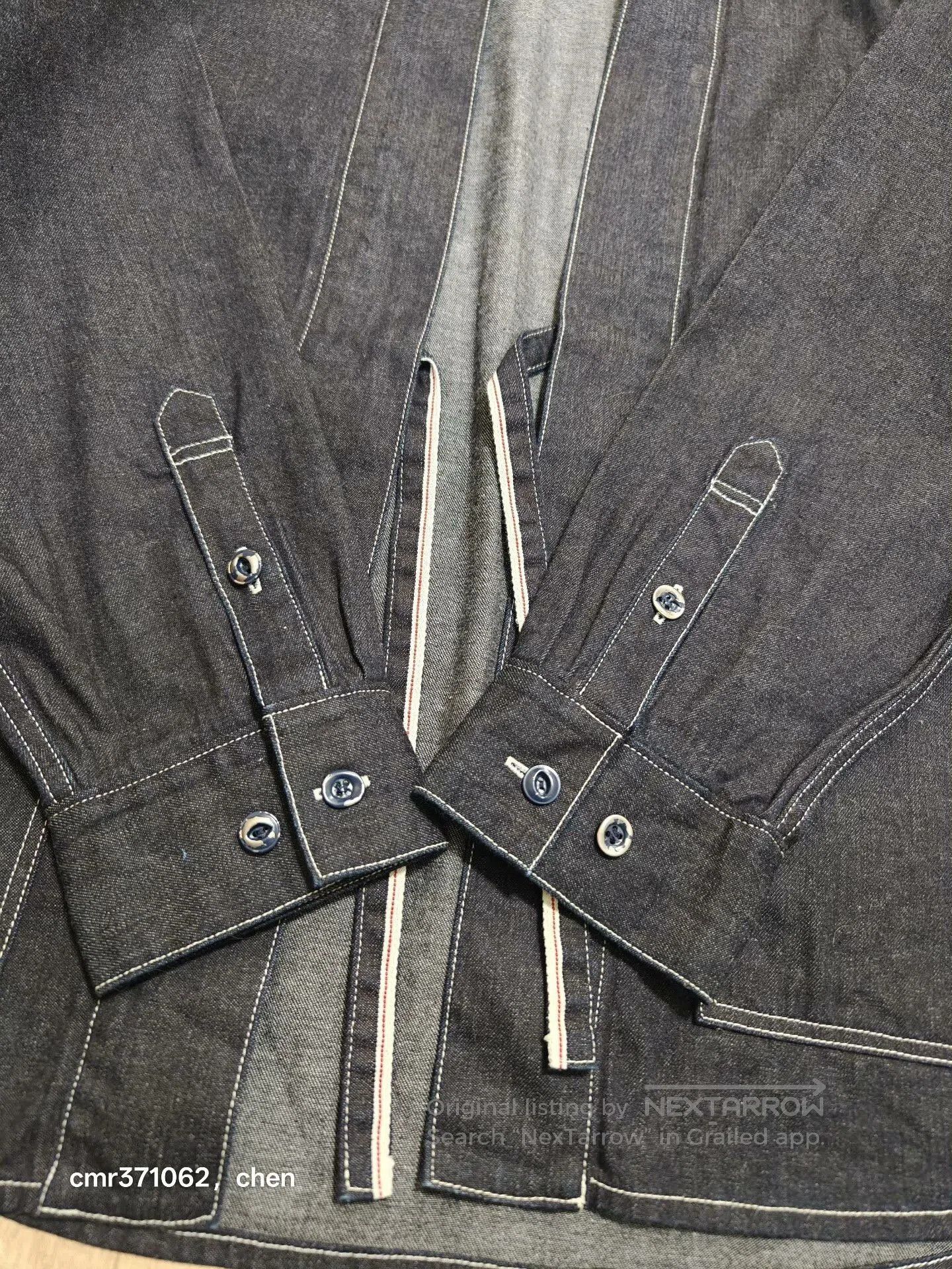 Visvim VISVIM 22 LHAMO Denim Robe Shirt. Size US L / EU 52-54 / 3 - 4 Thumbnail
