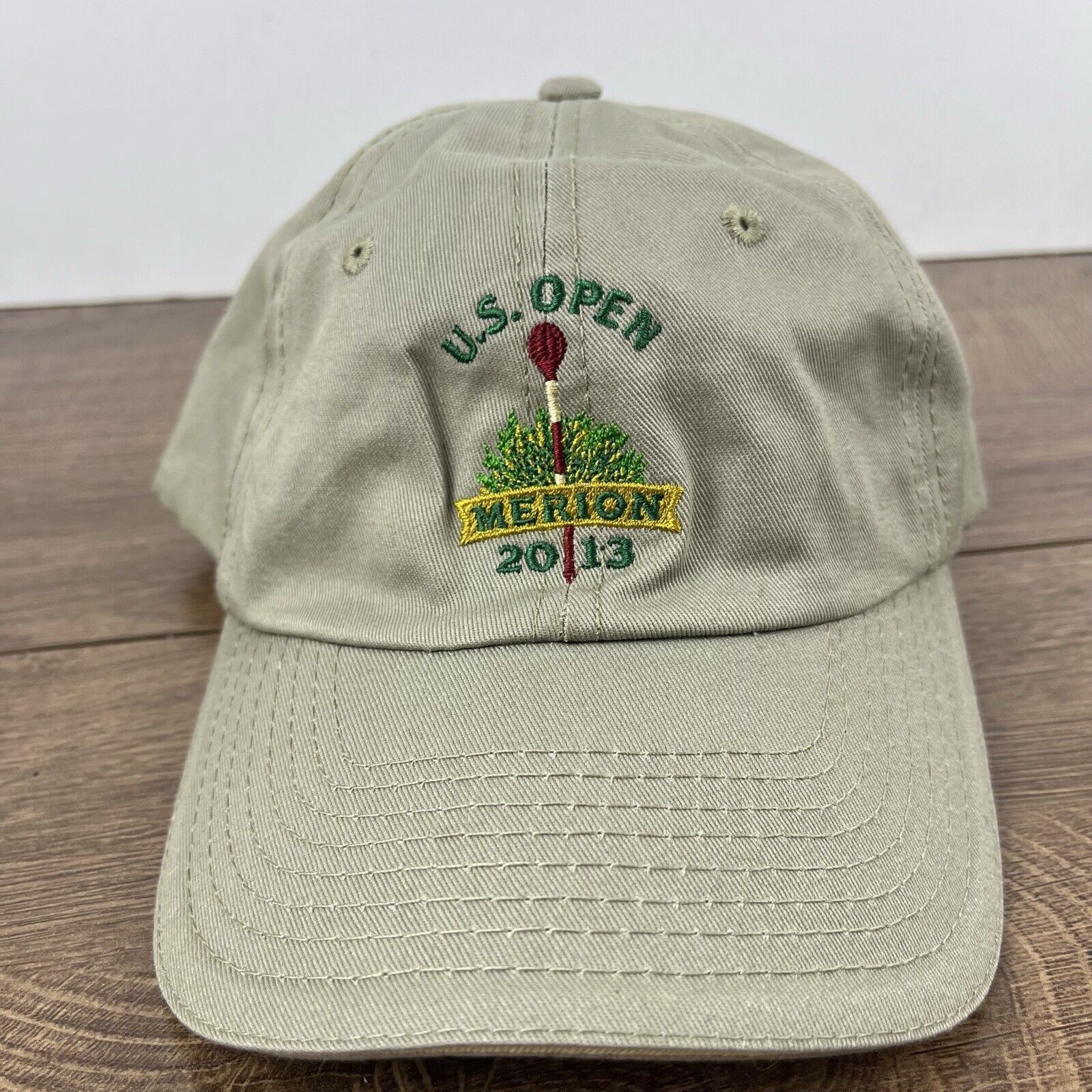 Other US Open Merion 2013 Hat Adjustable Hat Tan Hat Adjustable Br Size ONE SIZE - 4 Thumbnail