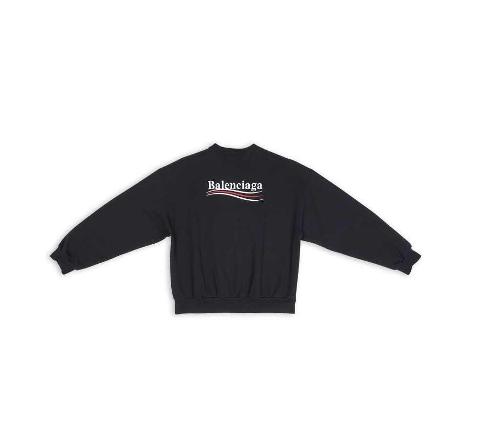 Balenciaga o1srvl11e0526 555 / Political Campaign Sweatshirt Regular Size US S / EU 44-46 / 1 - 1 Thumbnail
