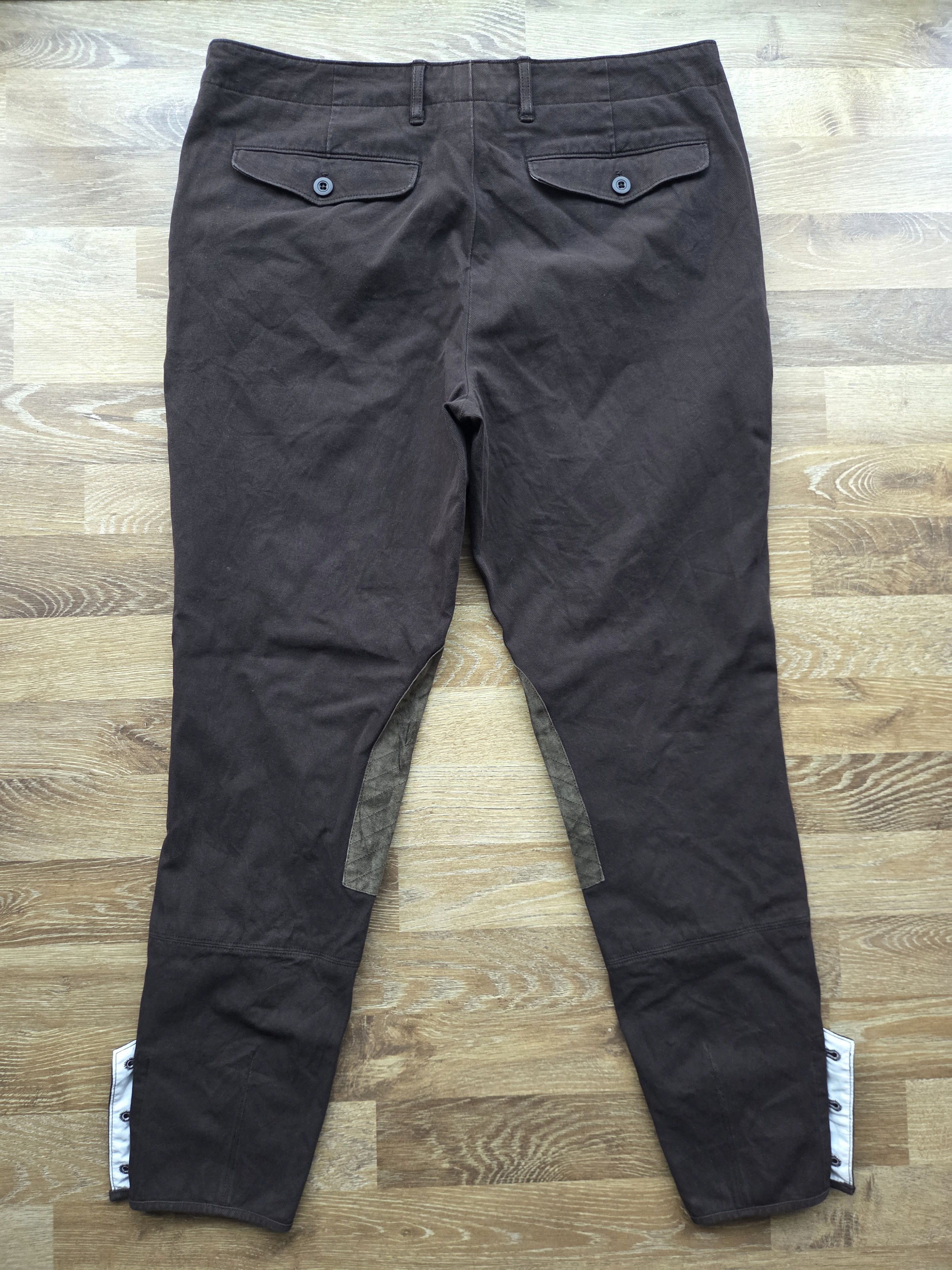 Polo Ralph Lauren Ralph Lauren RL Jodhpur Equestrian Riding Dark Brown Pants Size 34" / US 12 / IT 48 - 2 Thumbnail