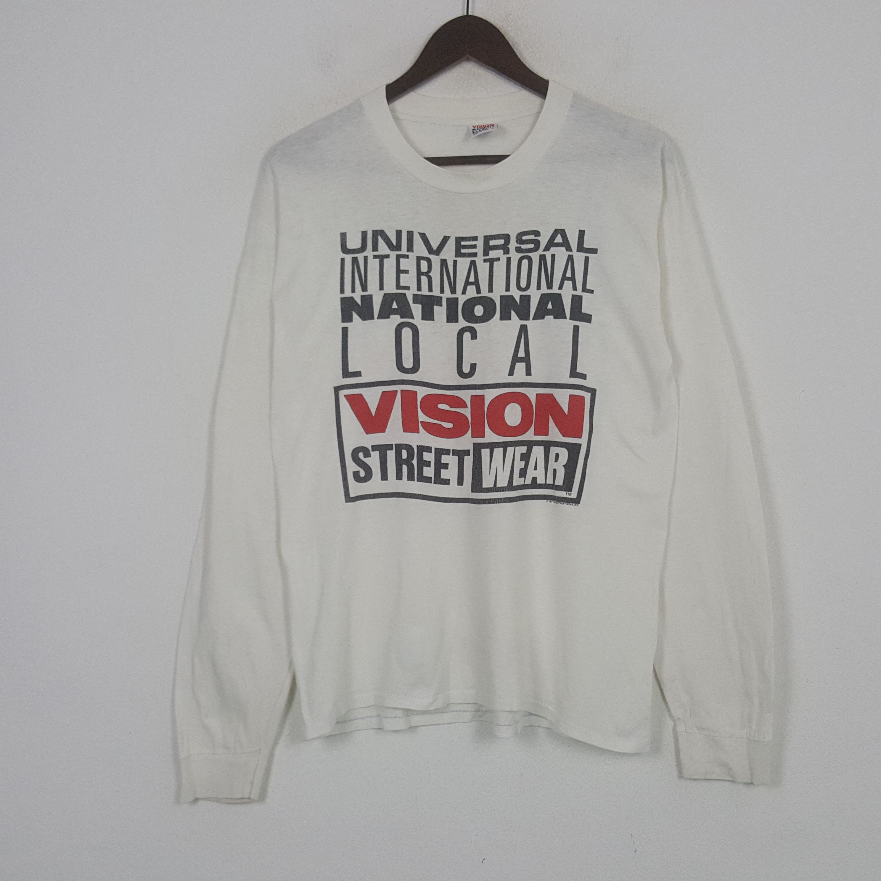 Vision Streetwear Vintage 1987 Vision Streetwear Skateboard Tshirt Size US M / EU 48-50 / 2 - 1 Thumbnail